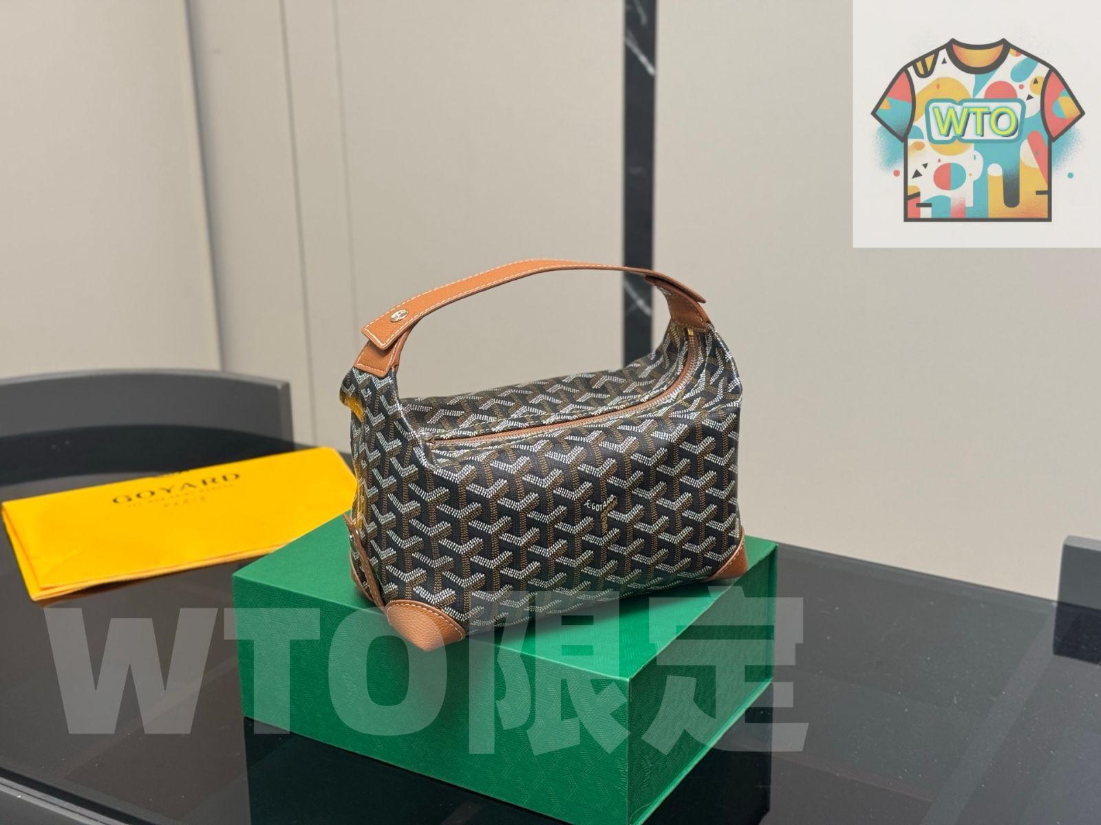 WTO通販 GOYARD 洗面ポーチ 23×15cm 季節 デザイン 完全 1 1 カスタム製-WTO輸入-GGR78