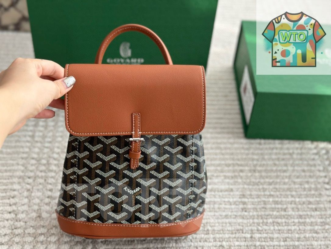 今日 Alpin mini Goyard ゴヤード ミニ両肩バッグ 20×23cm ~飽きないレジャーなモダン感~-WT0輸入-WTO輸入2