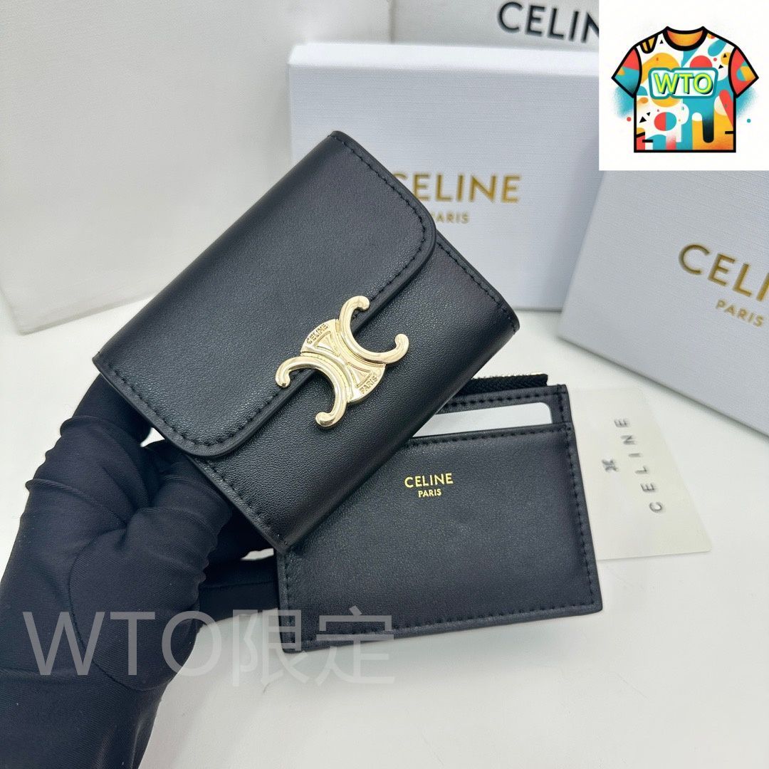 WTO通販 Celine セリーヌ トライウンフ シリーズ レザーを使用した精巧な2点セットデザイン-WTO輸入-FVE 73