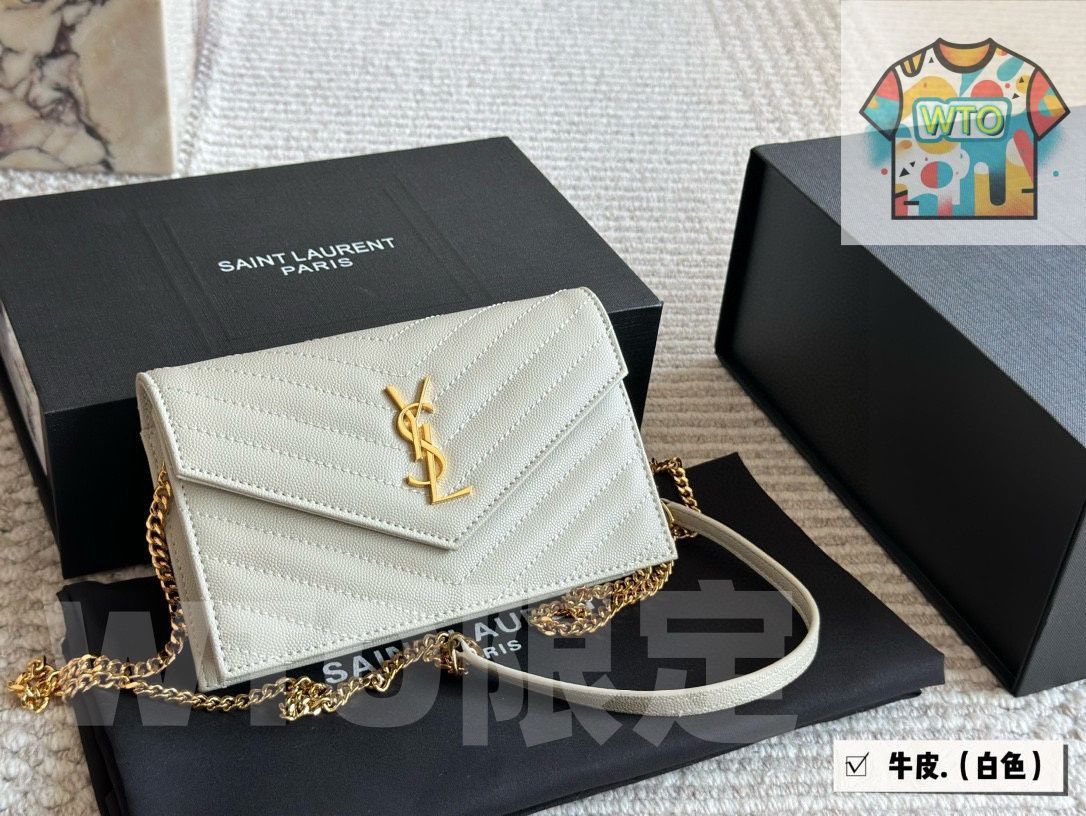 今日 YSL WOC Envelope Bag イエスエルエス ウオック エンベロープ バッグ 在庫 価格 WTO輸入1