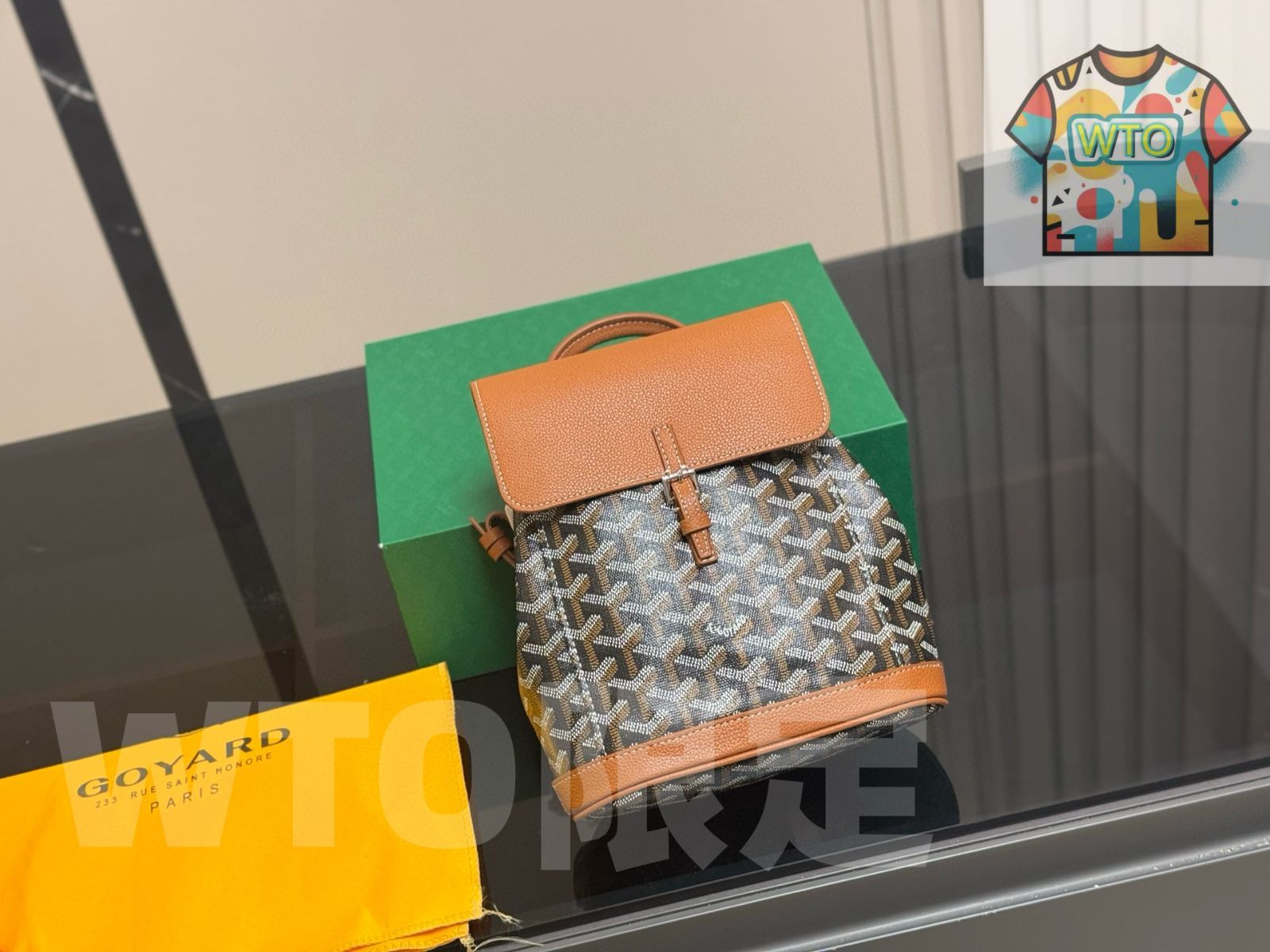 今日 Alpin mini GOYARD リュックサック 20×23cm 軽量 背法自在 ミニサイズ-WT0輸入-WTO輸入2