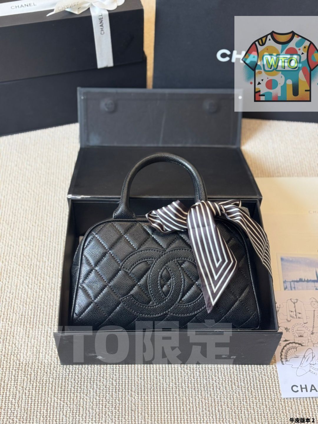 今日 Chanel Bowling Bag Jenny 同款 - シャネル ボウリングバッグ Jenny コピー ～レトロなデザイン × カジュアルスタイル 上海の バッグ～ -WTO輸入2