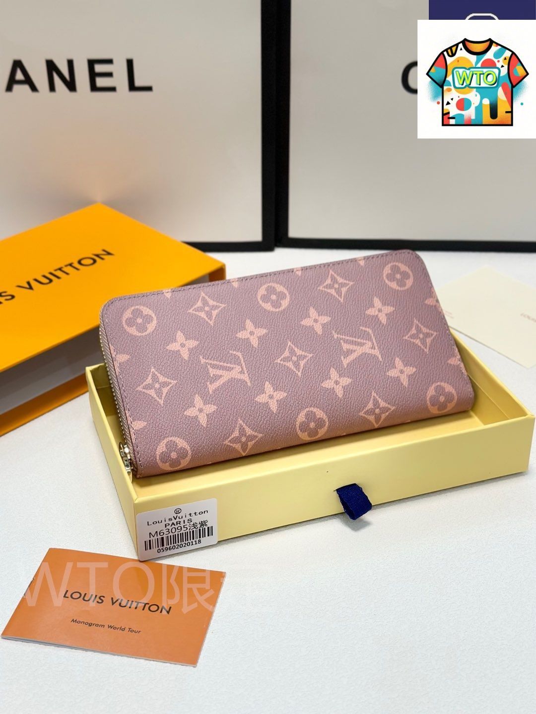 今日 Louis Vuitton ルイヴィトン クラシック シリーズ ウォレット フルオープンジッパー設計と原寸ハードウェア搭載 WTO輸入2