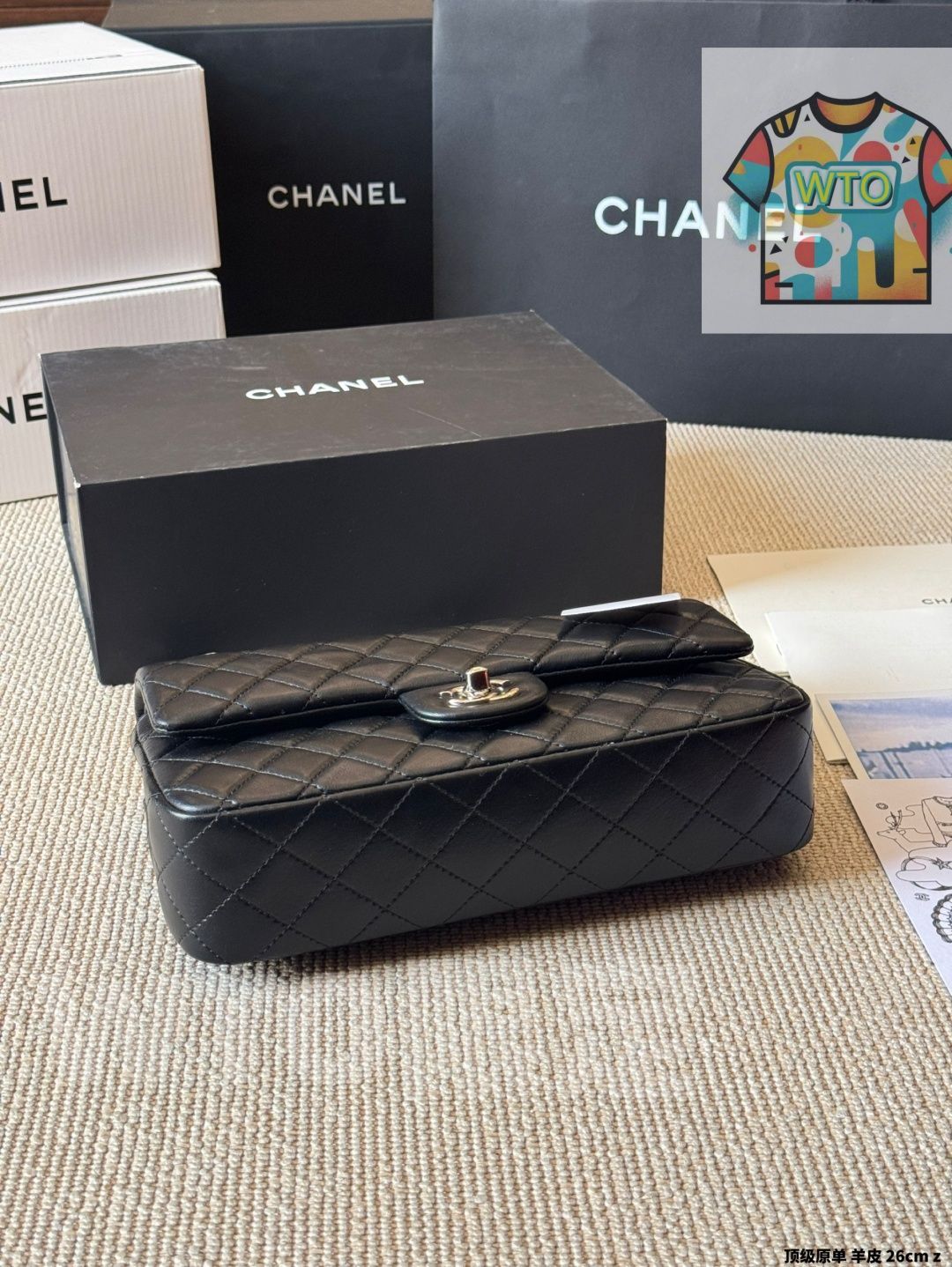 今日 Chanel CF Three - Layer Dionysus Style Bag シャネル 3 層 ディオニュソス風バッグ 四季通用の原 バッグ 名媛たちのお気に入り~ -WTO輸入1