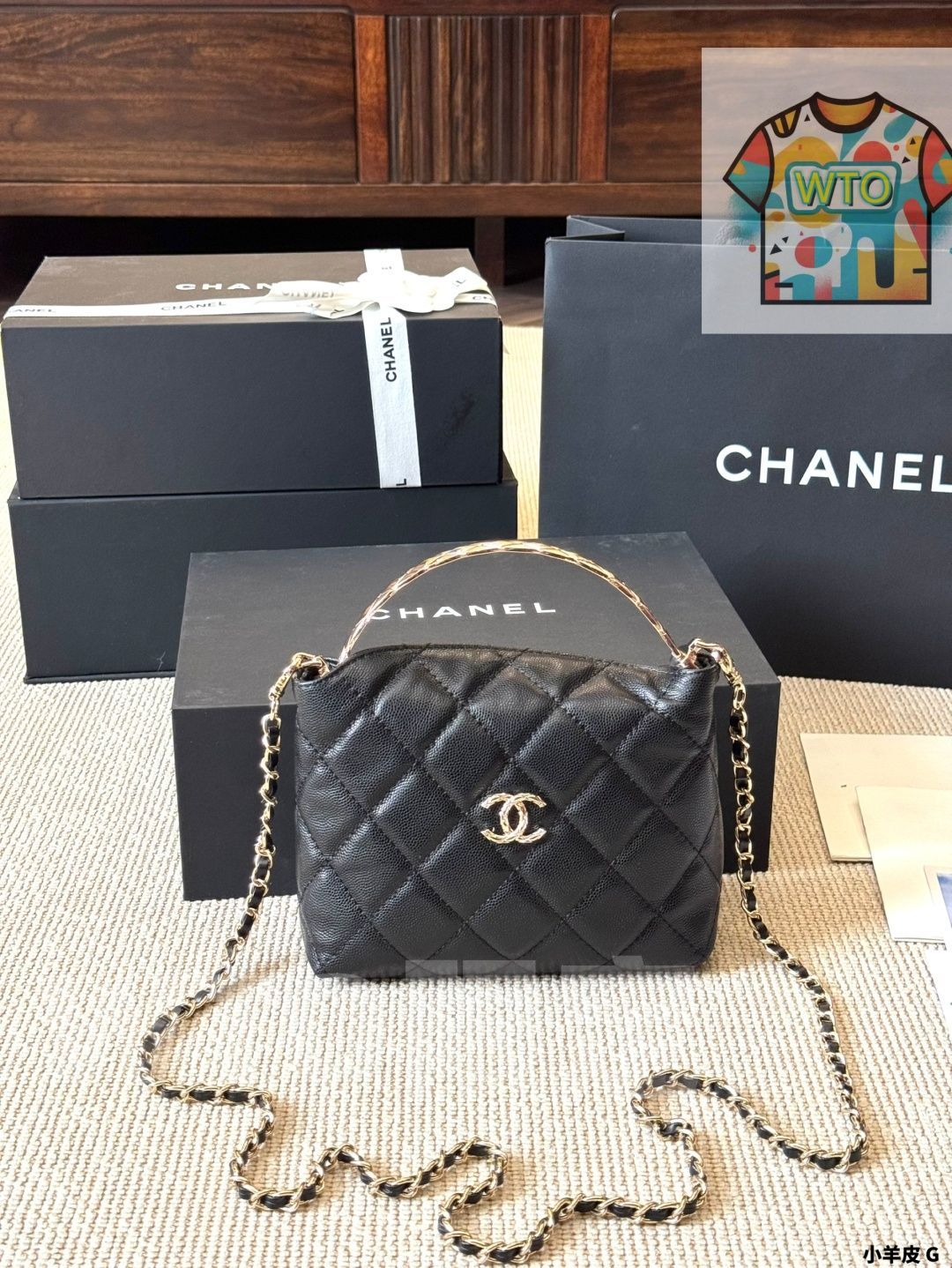 今日 Vintage Chanel 25 s Handle Bento Bag - ヴィンテージ シャネル ハンドル ベントバッグのんびりした 感 ハンドルデザインが魅せる大人のエレガンス～ -WTO輸入2 キッズファッション小物 ショルダーバッグ 