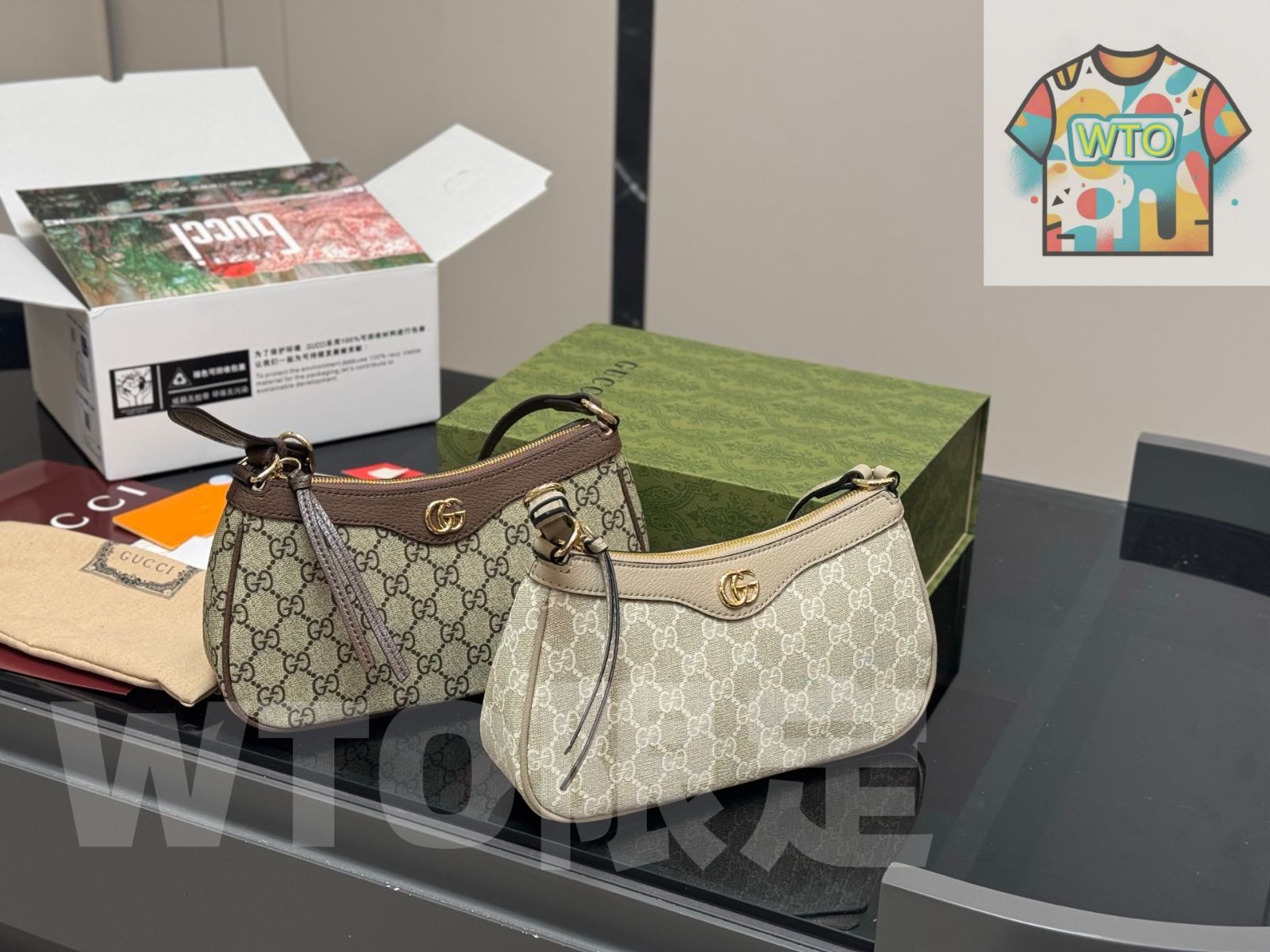 WTO通販 Gucci オフィディア ヴィンテージロゴ アームバッグ 26×14cm-WTO輸入-ADM56