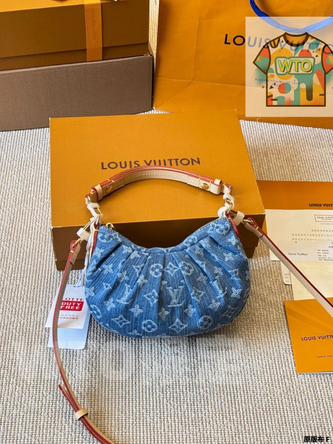 今日 LV Valley Denim Pochette - バレー デニム ポシェット～コンパクトで スマホ収納 な アイテム～ -WTO輸入2