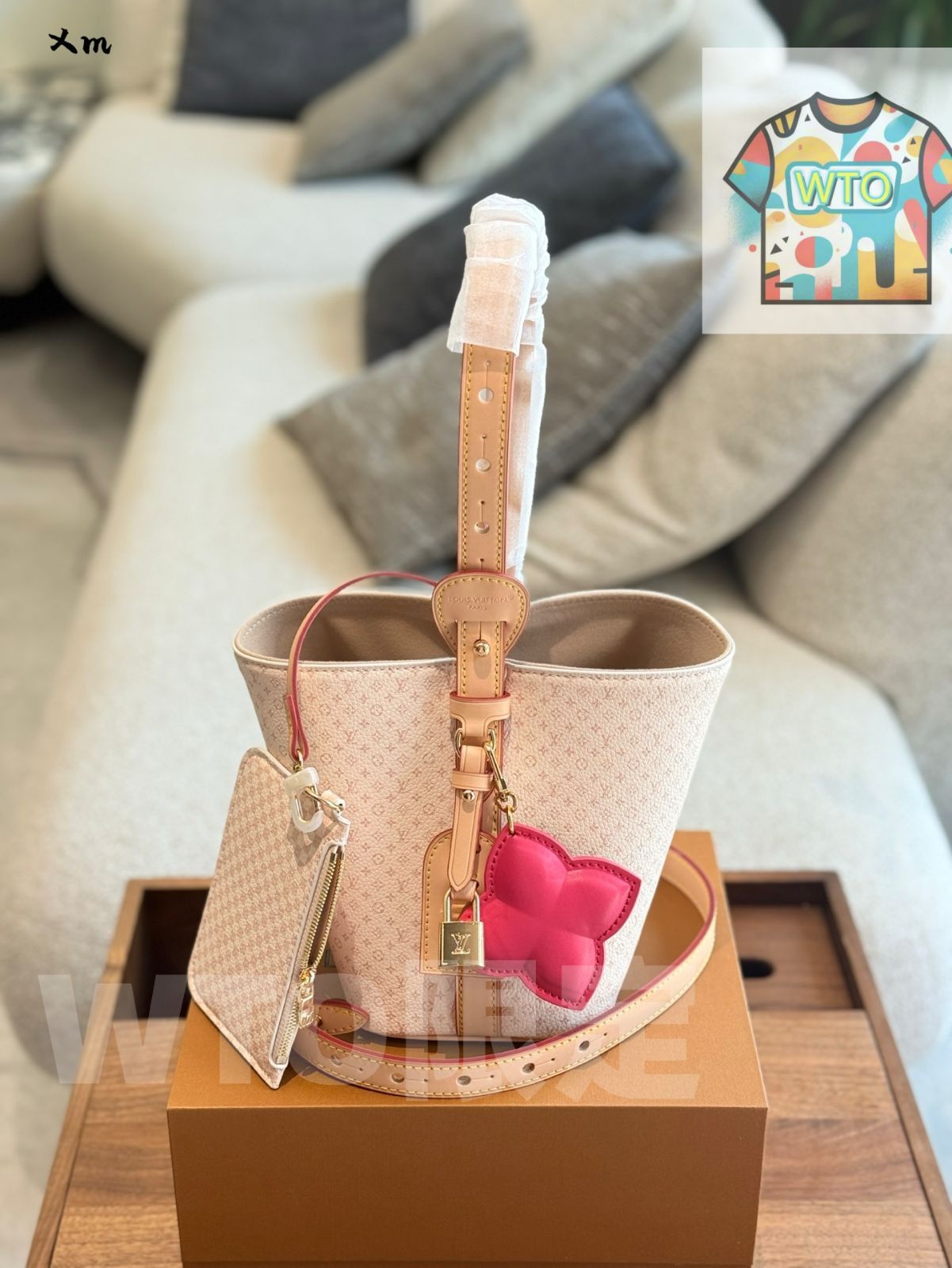 今日 LV ALL IN BB エルヴィー オールイン ビービー 新色登場 尖形花 付き 在庫 価格 WTO輸入1