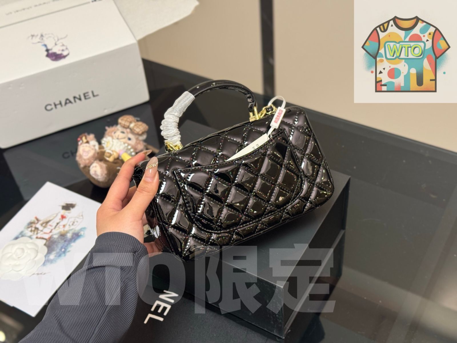  今日 Chanel mini CF handle 在庫 価格です -WT 0輸入-WTO輸入2 その他 バッグ