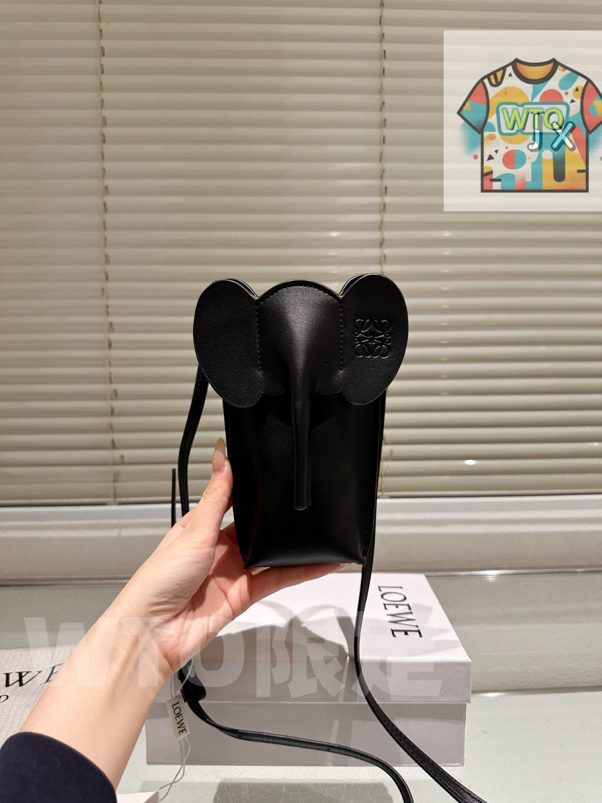 今日 Loewe Elephant Phone Bag ロエベ エレファント フォン バッグ 在庫 価格-WTO輸入2