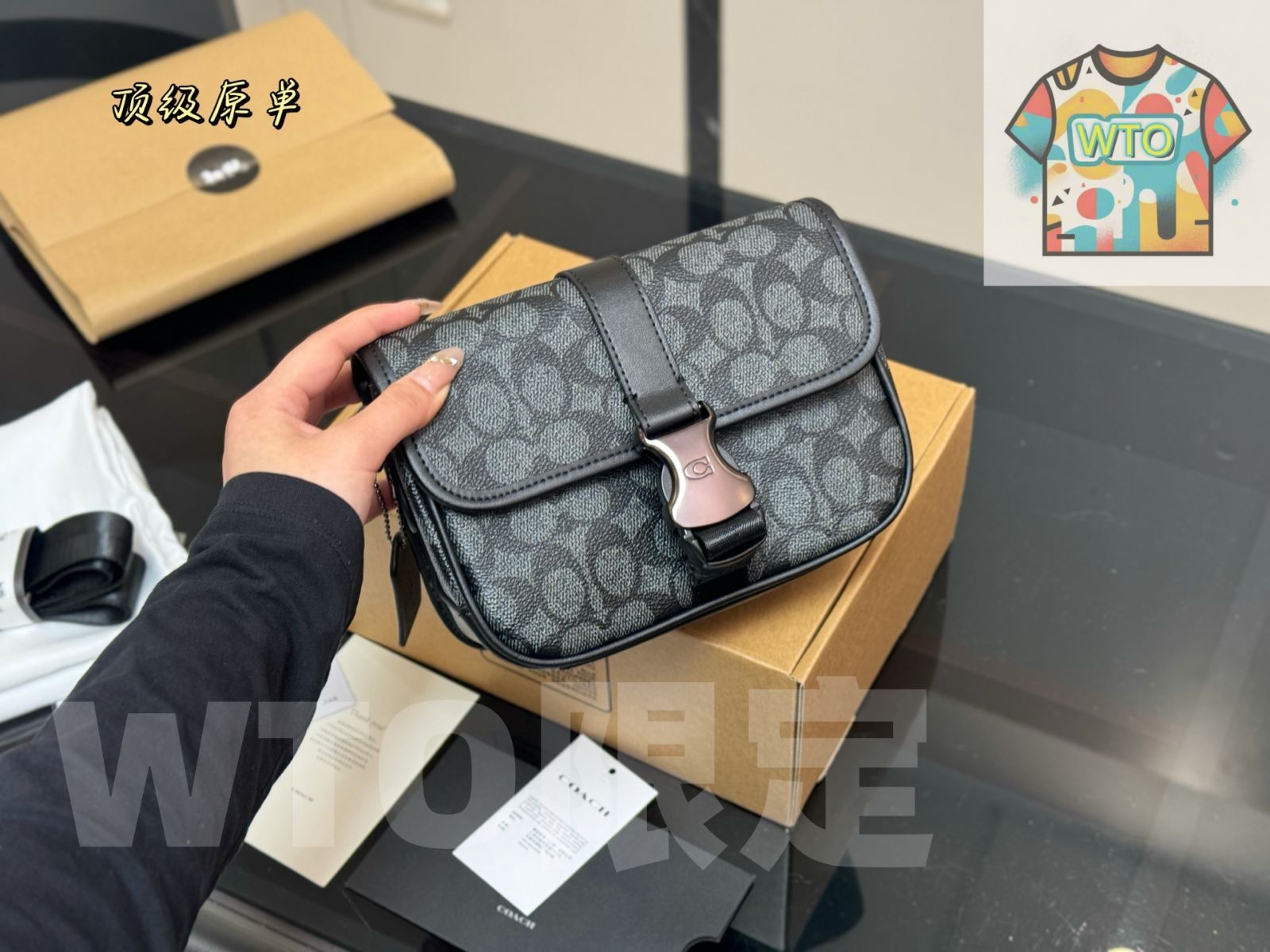 WTO通販 COACH メンズ ポストマンバッグ 今在庫 価格-WTO輸入-NHJ09