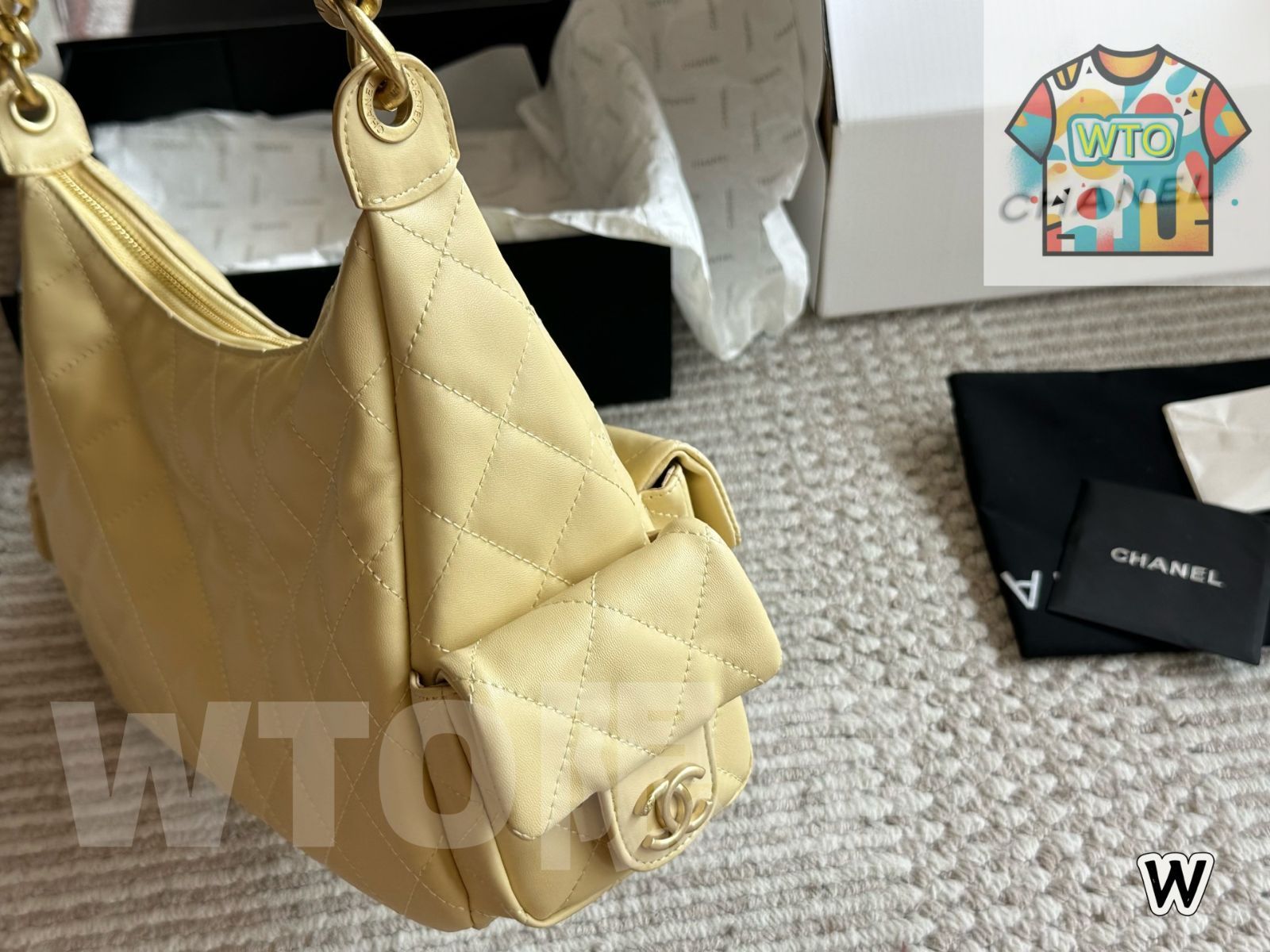 今日 Chanel ヴィンテージ ボウリングバッグ 24×15cm ～ の永遠の定番～-WT0輸入-WTO輸入2