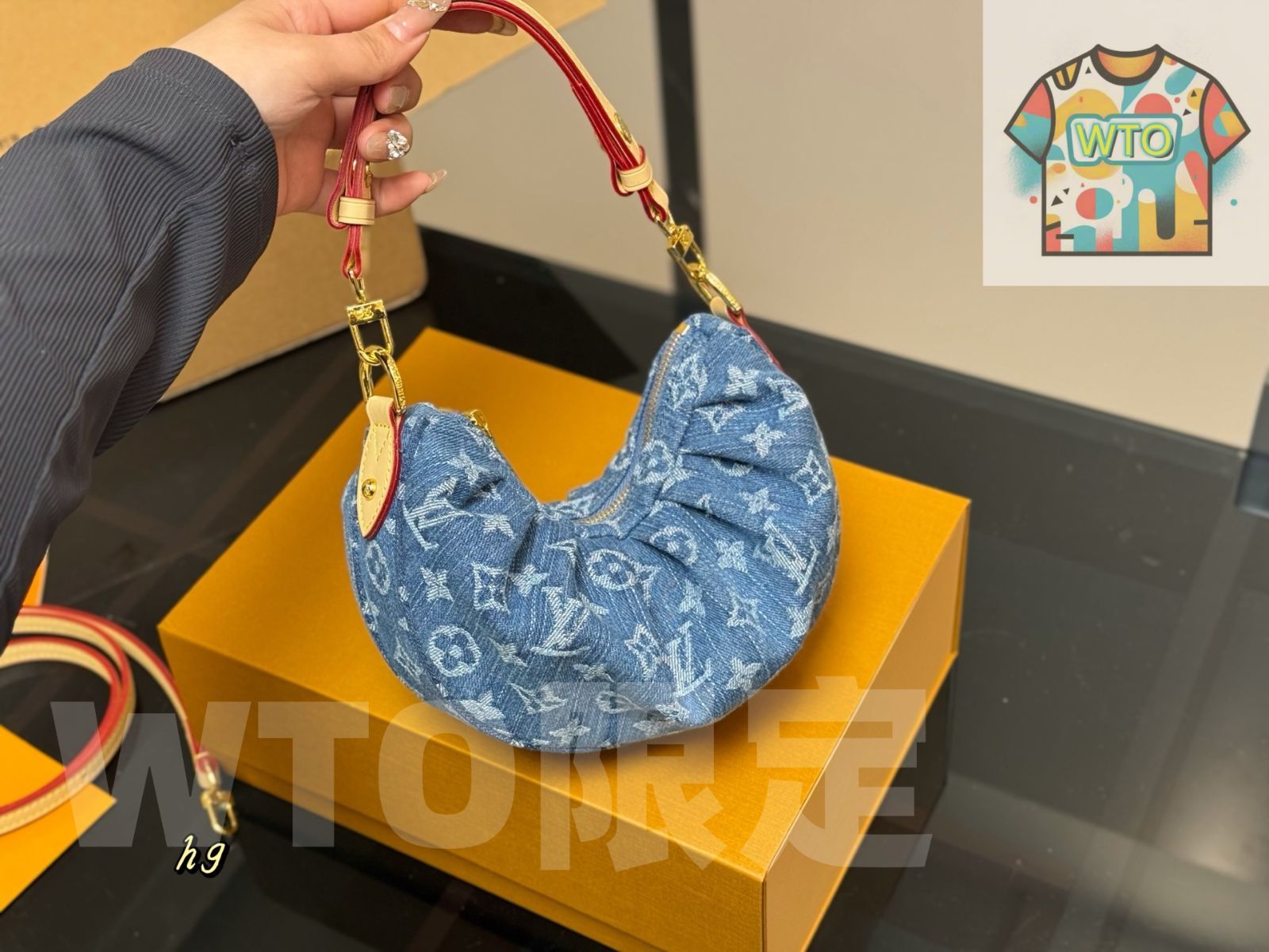 無料の 今日 Louis Vuitton デニム製新色アイボリングバッグ 在庫 価格です -WT0輸入