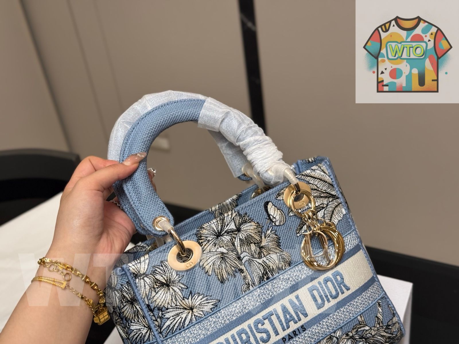  WTO通販 Dior 刺繍 デイヴィッドバッグ 在庫 価格です -WTO輸入-QRV 51 その他 バッグ