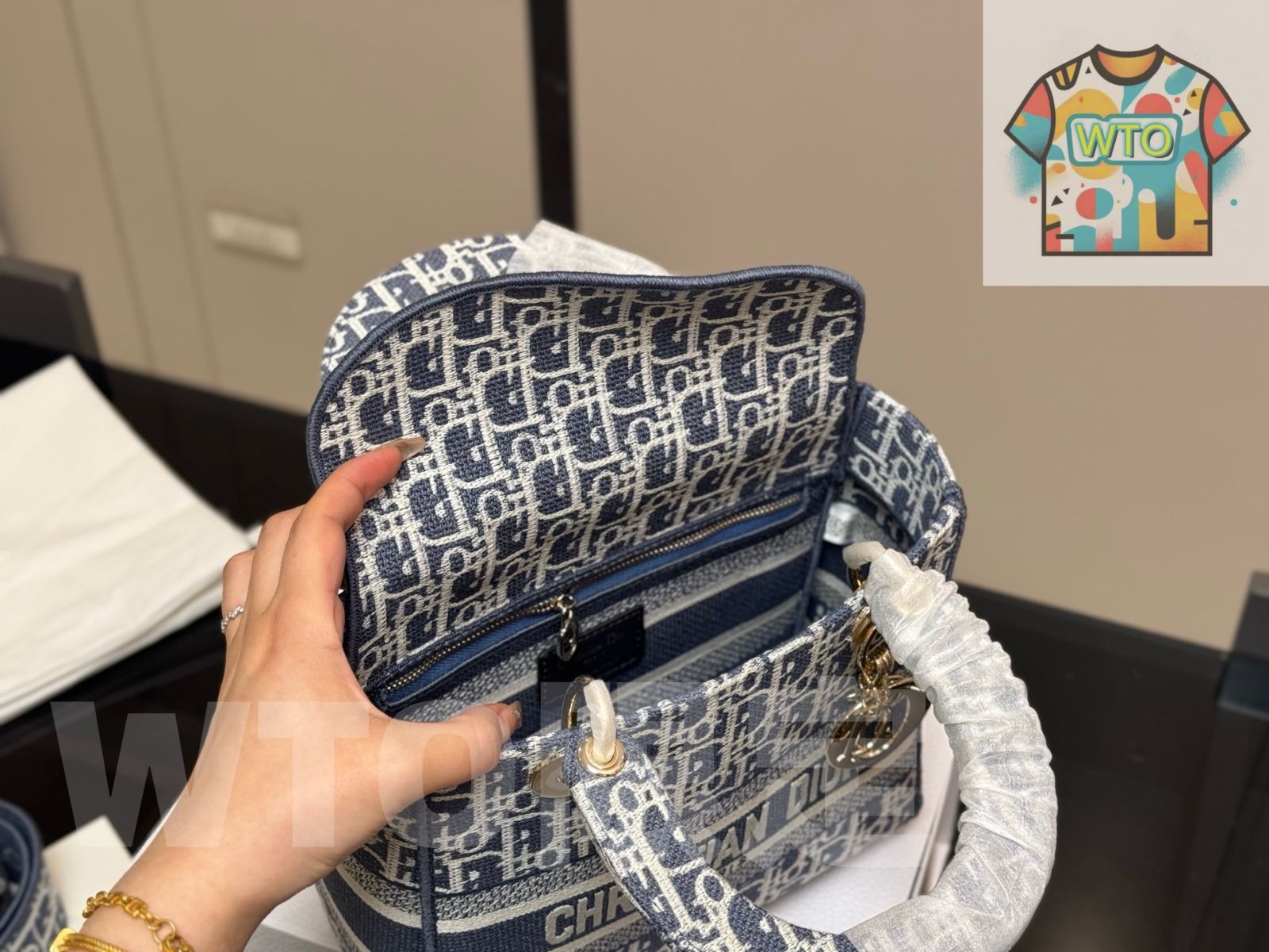  WTO通販 Dior 刺繍 デイヴィッドバッグ 在庫 価格です -WTO輸入-GBS 75 その他 バッグ