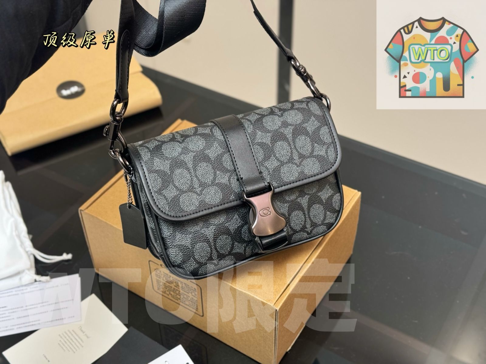 WTO通販 COACH メンズ ポストマンバッグ 今在庫 価格-WTO輸入-NHJ09