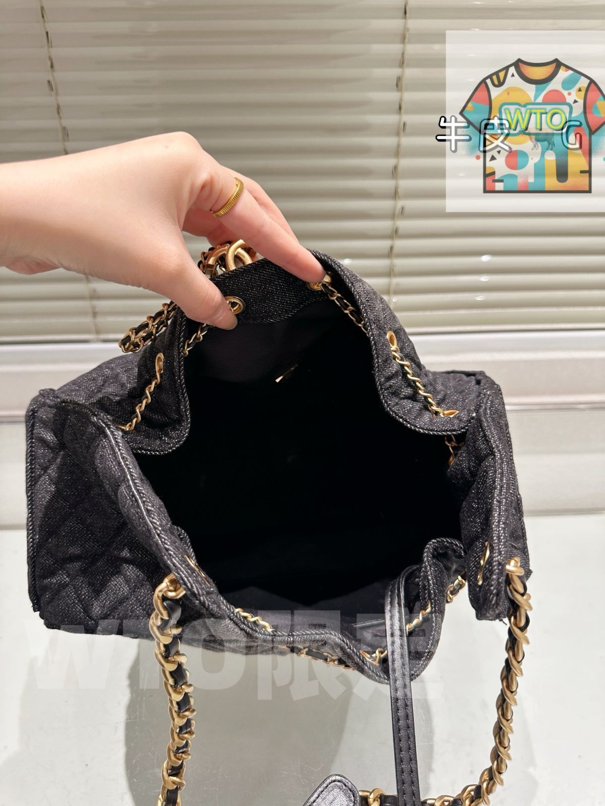  今日 Chanel 25 s Black Gradient Denim Hobo シャネル ブラックグラデーションデニム ホボバッグ 在庫 価格-WTO輸入2 ハンドバッグ バッグ