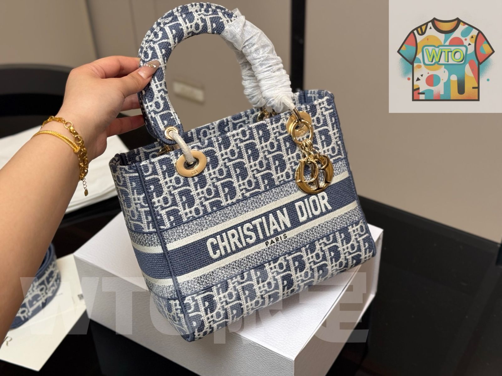 今日 Dior 刺繍 デイヴィッドバッグ 在庫 価格です -WT0輸入-WTO輸入2