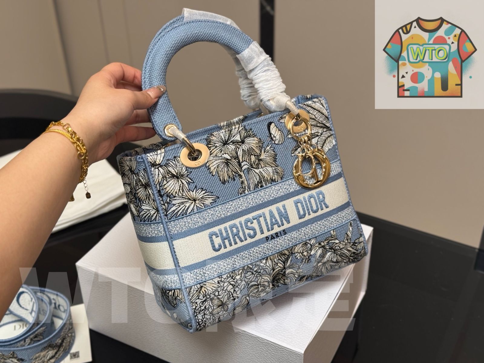 WTO通販 Dior 刺繍 デイヴィッドバッグ 在庫 価格です -WTO輸入-QRV51