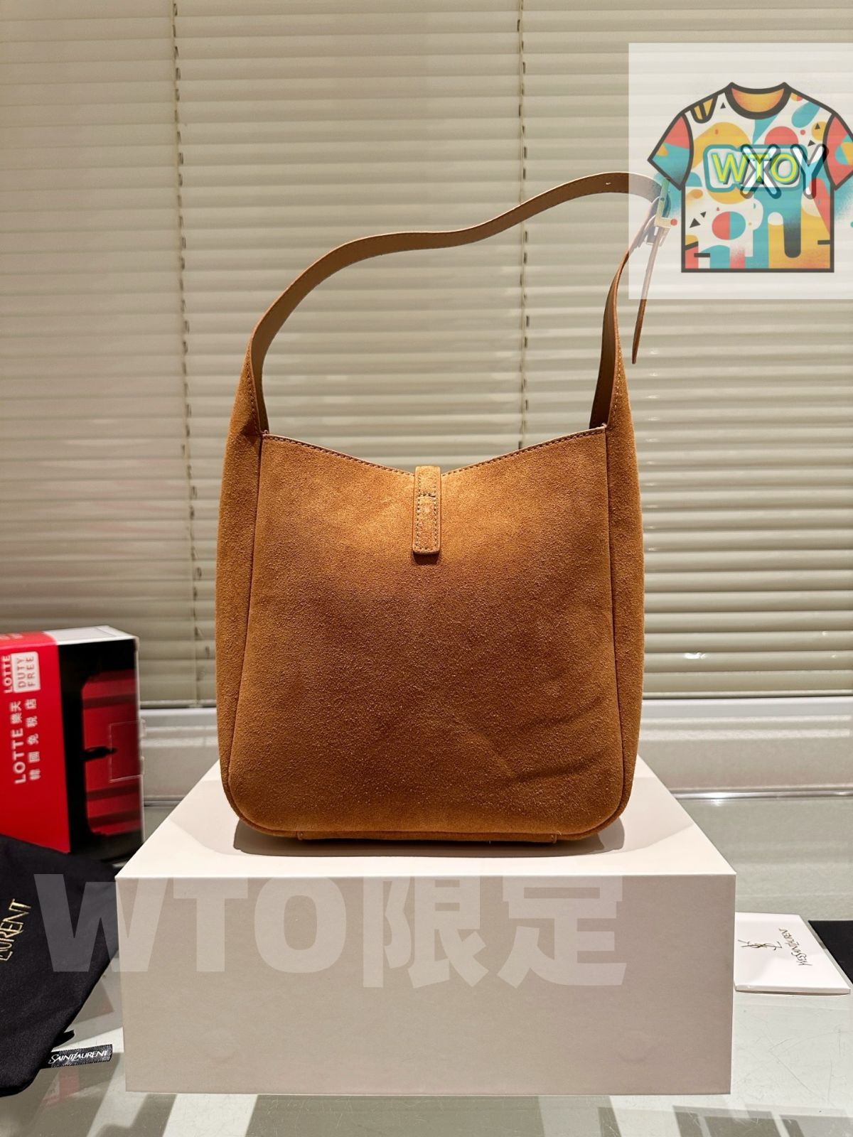 今日 YSL Hobo 腋下 水桶包 Underarm Bucket Bag 在庫 価格-WTO輸入1