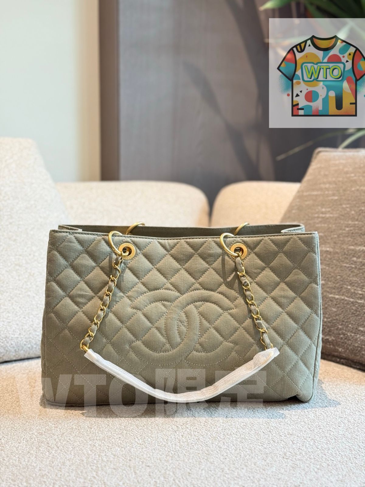 WTO通販 Chanel デニム ショッピングバッグ 在庫 価格です -WTO輸入-WRS33