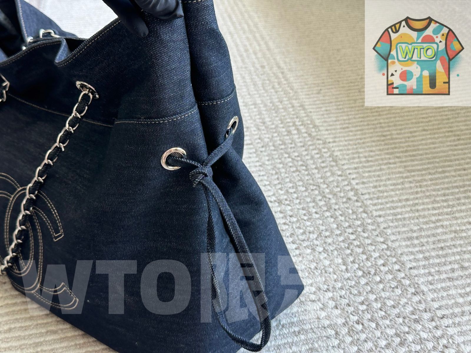  今日 Chanel 2 way Tote Bag シャネル ツーウェイ トート バッグ ハンド 両用 在庫 価格-WTO輸入2 ハンドバッグ バッグ