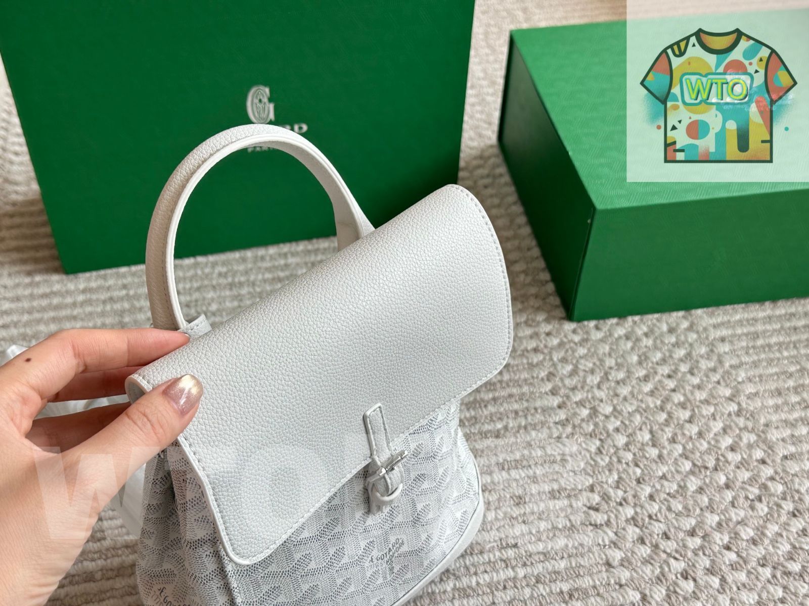 WTO通販 Alpin mini Goyard ゴヤード ミニ両肩バッグ 20×23cm ~使い捨てない大人のレジャー感~-WTO輸入-JPT39