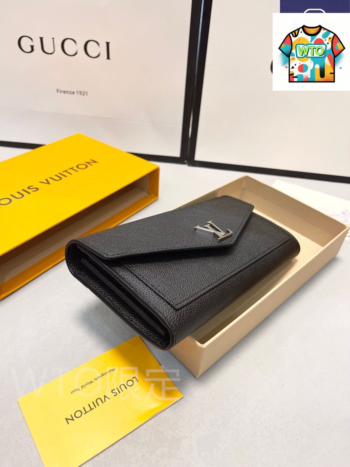 今日 Louis Vuitton ルイヴィトン マイロックミー シリーズ ウォレット 封筒型ファスナーと多層収納構造-WTO輸入2