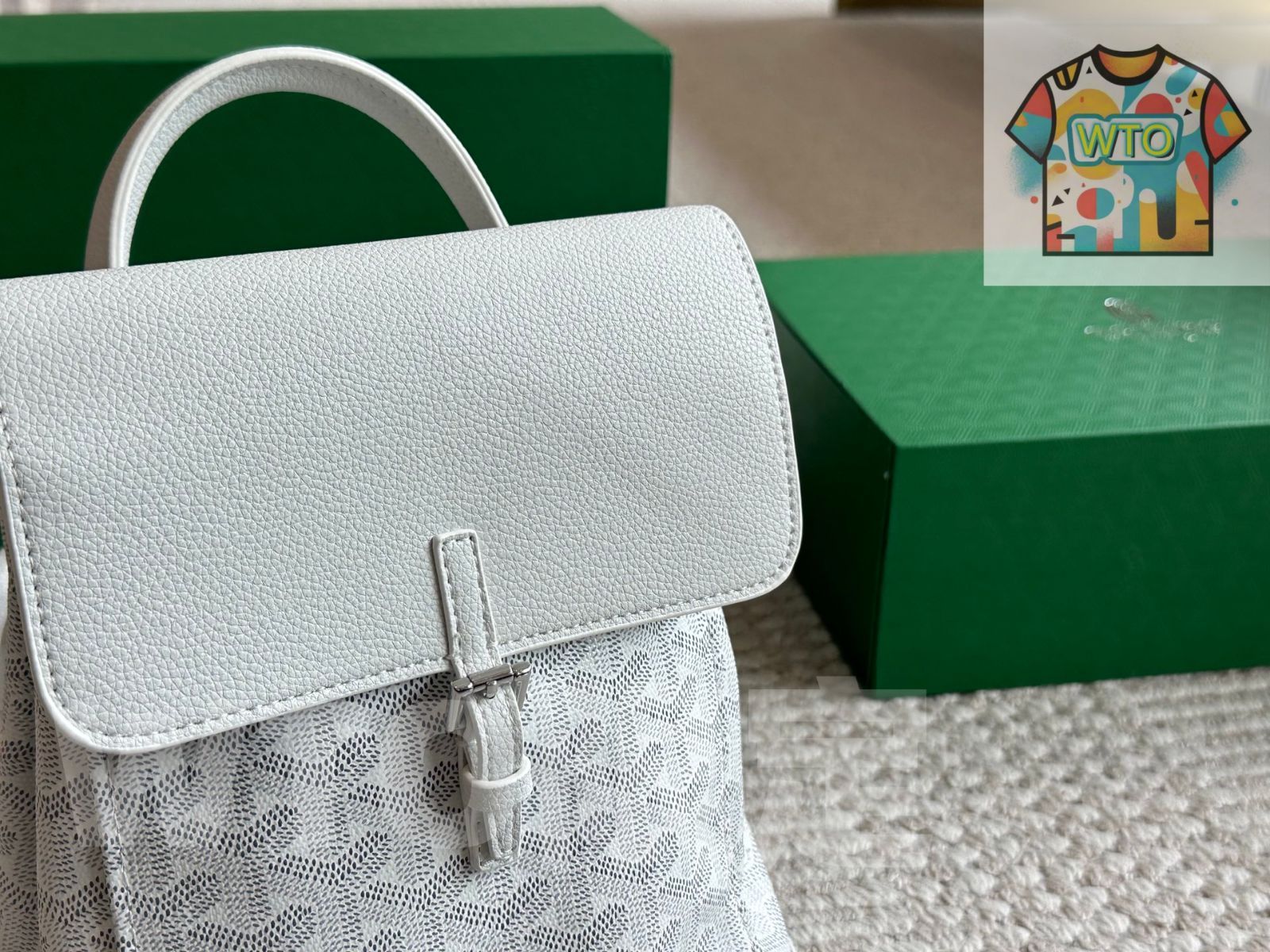  今日 Alpin mini Goyard ゴヤード ミニ両肩バッグ ～使い捨てない大人のレジャー感～-WT 0輸入 その他 バッグ