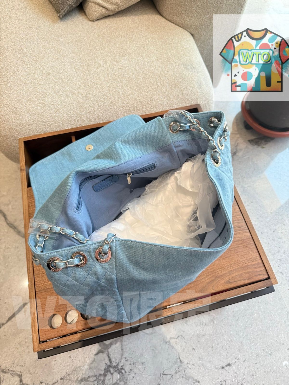 ジーンズ トートバッグ