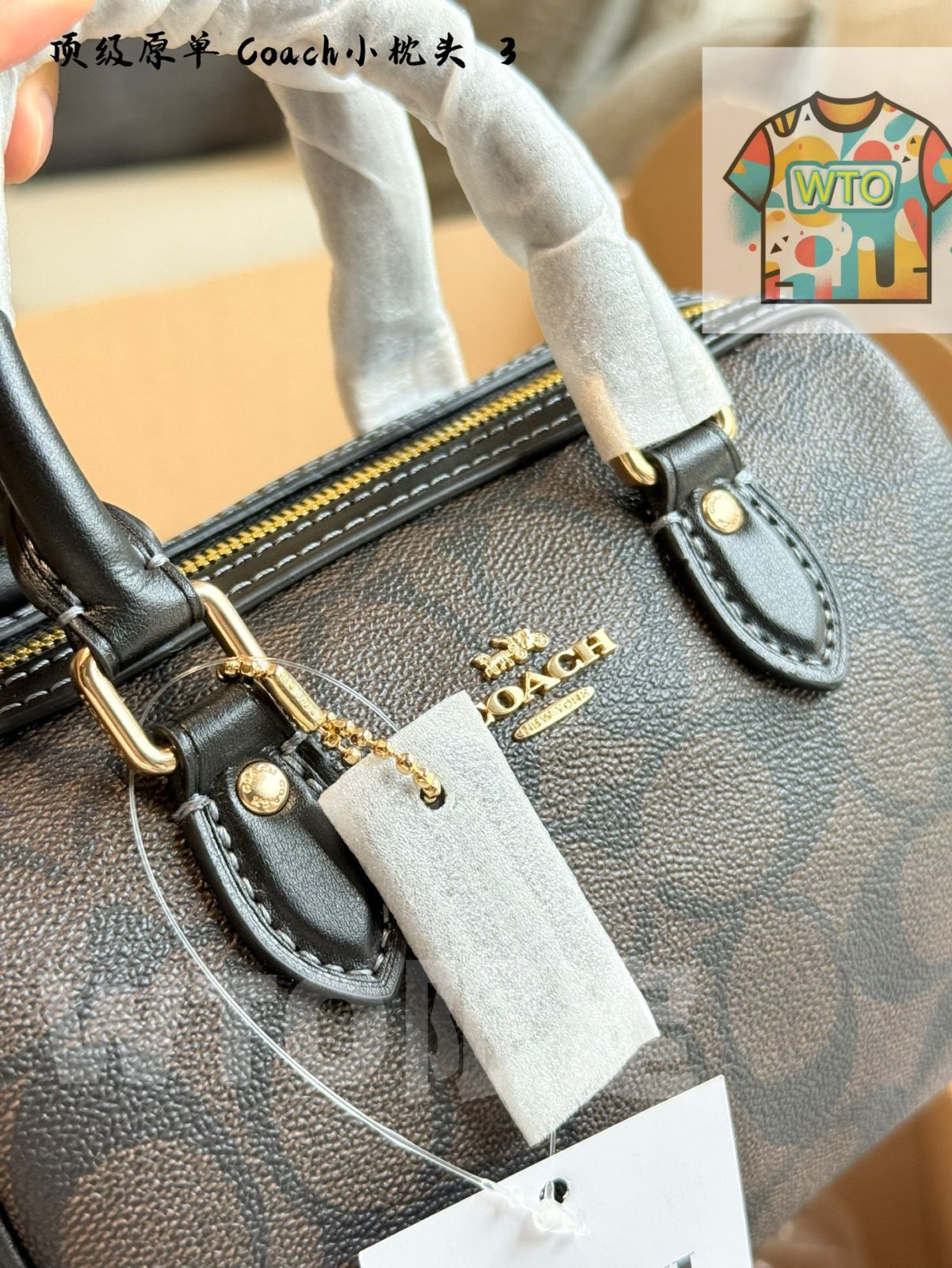 今日 Coach 最 Rowan シリーズミニボストンバッグ 在庫 価格です -WT0輸入