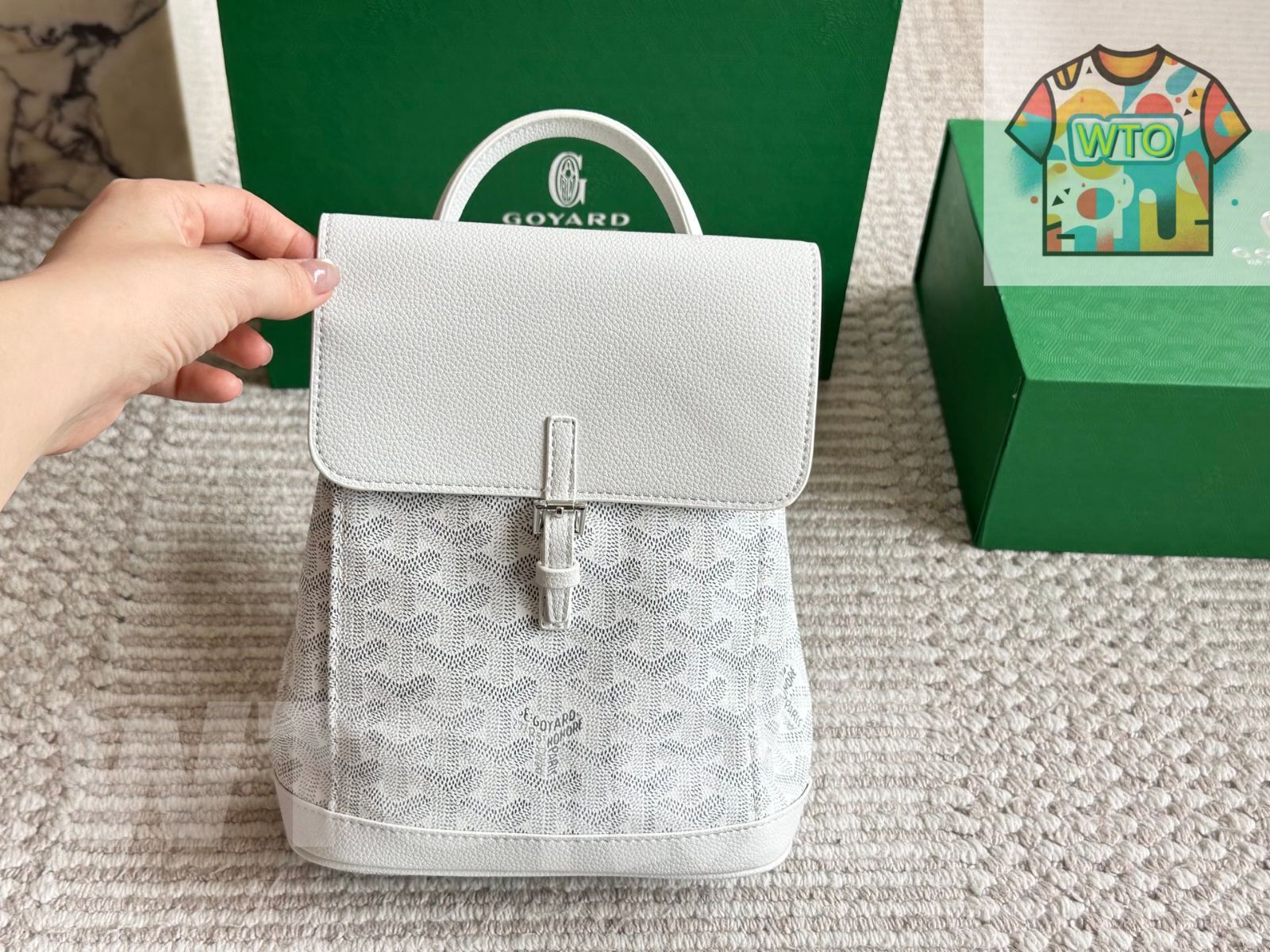 WTO通販 Alpin mini Goyard ゴヤード ミニ両肩バッグ 20×23cm ~使い捨てない大人のレジャー感~-WTO輸入-JPT39