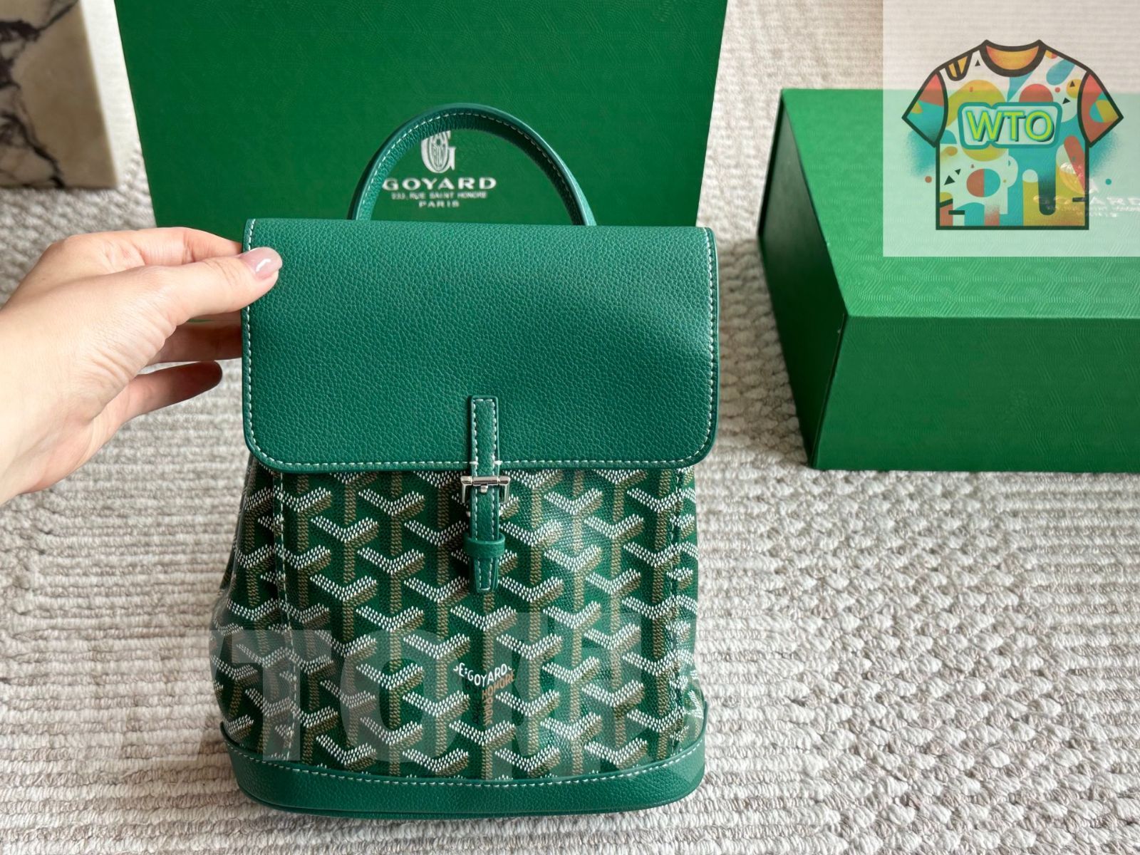 WTO通販 Alpin mini Goyard ゴヤード ミニ両肩バッグ 20×23cm ~長く愛用できるレジャースタイル~-WTO輸入-WMK47