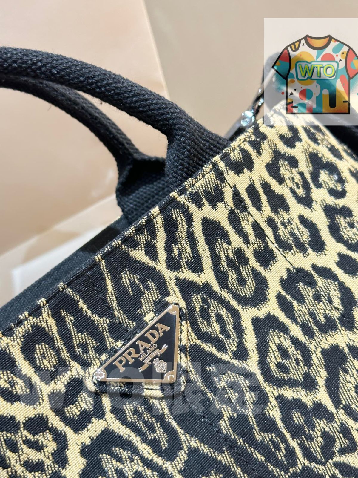  WTO通販 Leopard Print 豹紋 ショッピングバッグ 在庫 価格です -WTO輸入-CXW 54 その他 バッグ