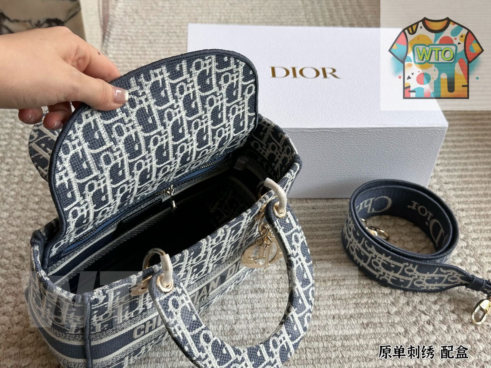 家 刺繍デイフィーバッグ