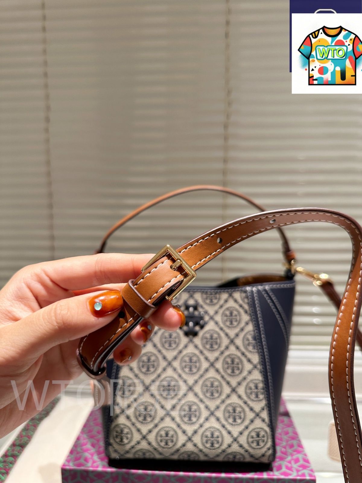 今日 Tory Burch トリー バーチ バケットバッグ シリーズ 上質素材で耐磨耗性に優れ 百搭なデザイン