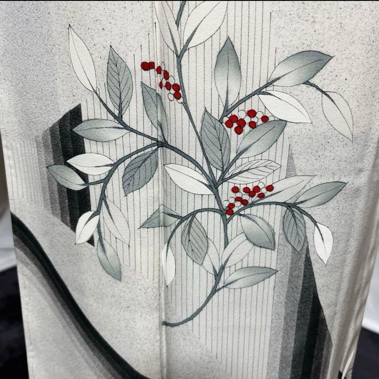 西陣唐織プラチナ箔袋帯