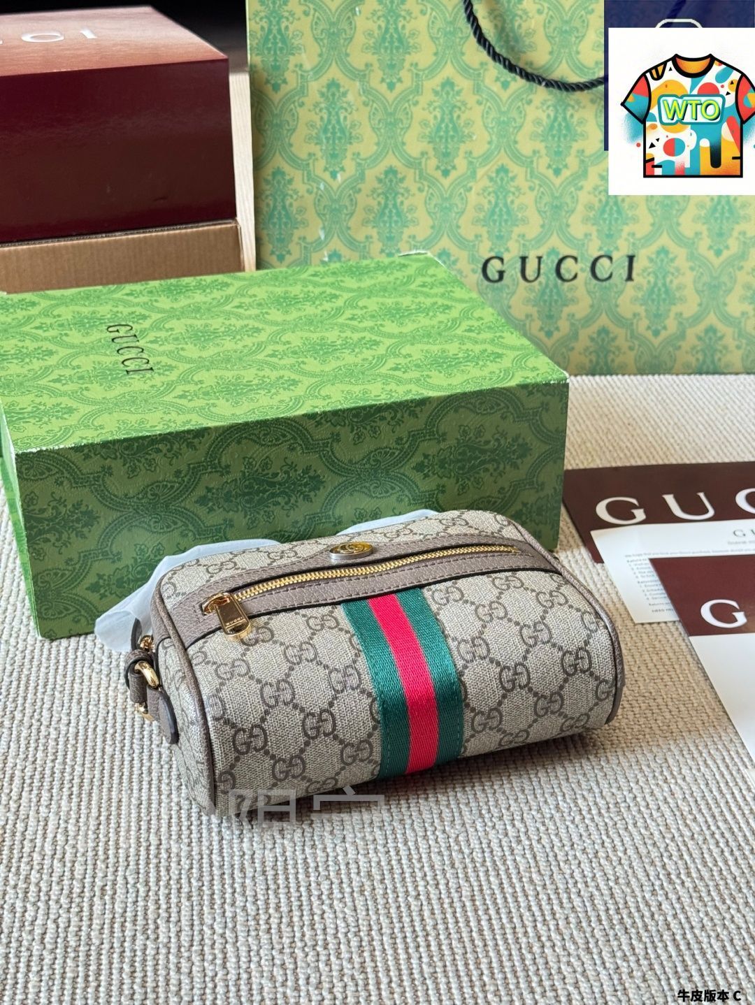  WTO通販 Gucci グッチ オフィディア カメラバッグ シリーズ 復古的な雰囲気に満ち 精緻なハードウェアで質感を高める-WTO輸入-LPT 05 ハンドバッグ バッグ