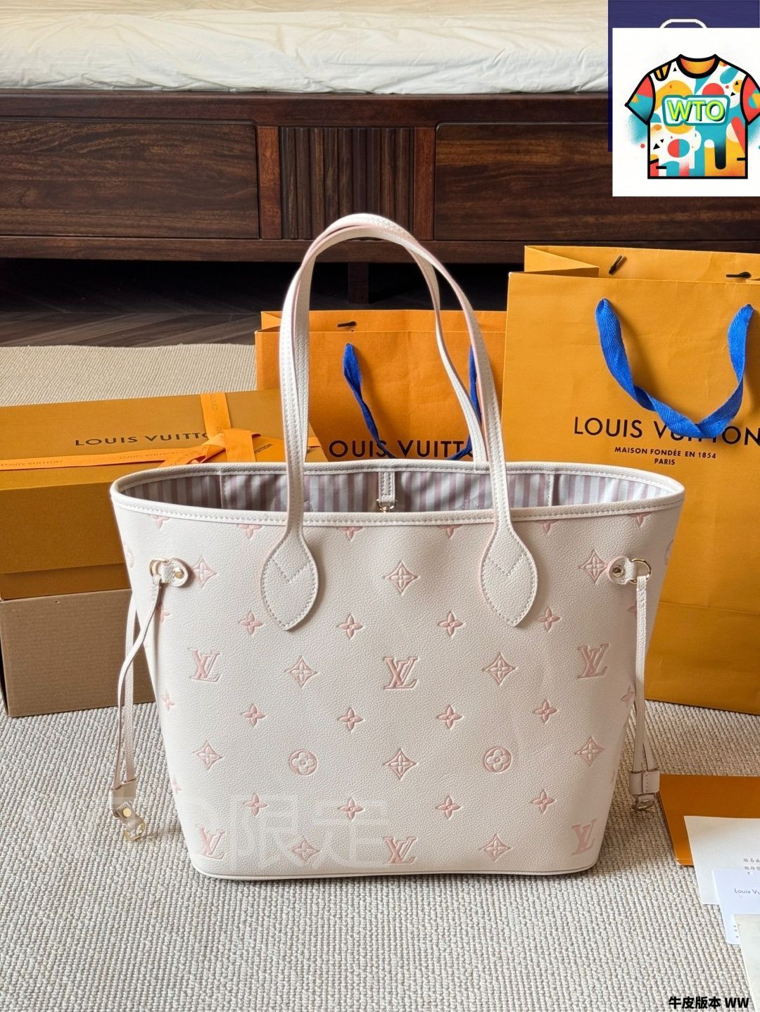 今日 LV ルイ ヴィトン ネヴァーフル シリーズ クラシックで実用的 上質なレザーを使用