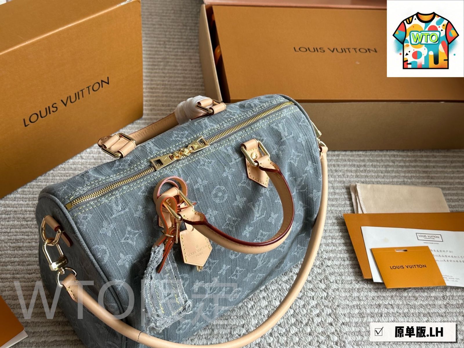 WTO通販 LV ルイ ヴィトン スピーディー 新デザインストラップが魅力的-WTO輸入-RKW63