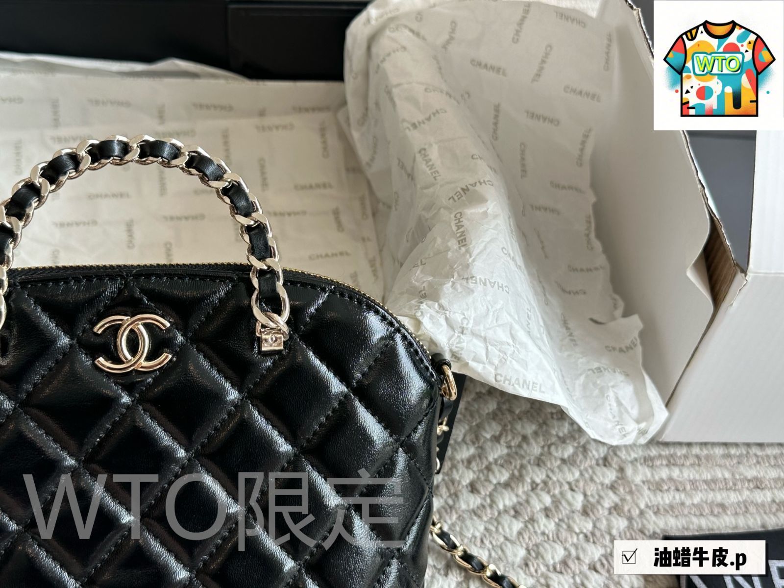 WTO通販 Chanel シャネル シェル型バッグ オイルレザー使用 実用的な収納力と多用途デザイン-WTO輸入-MDH11