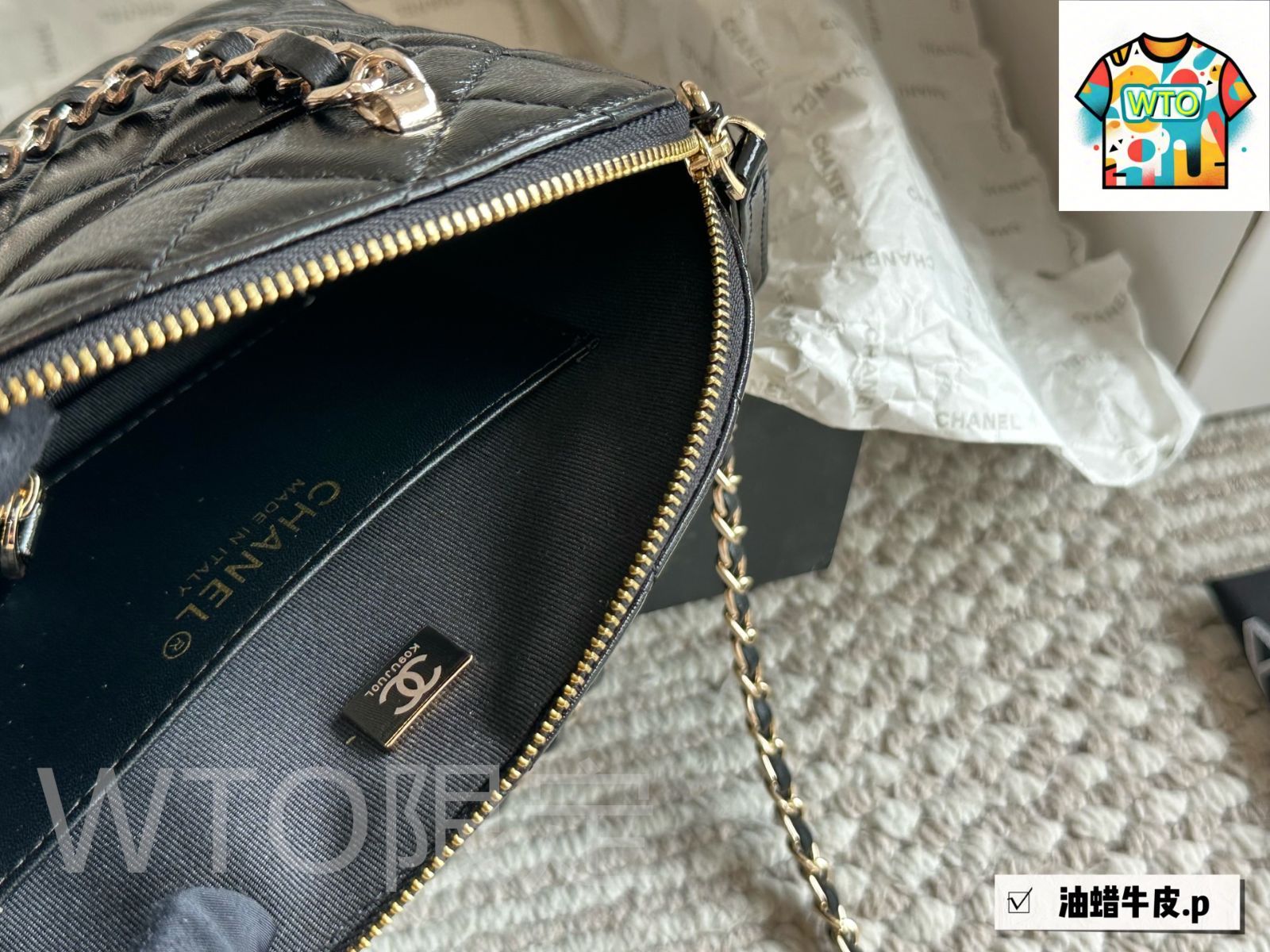 シャネル シェル型バッグ