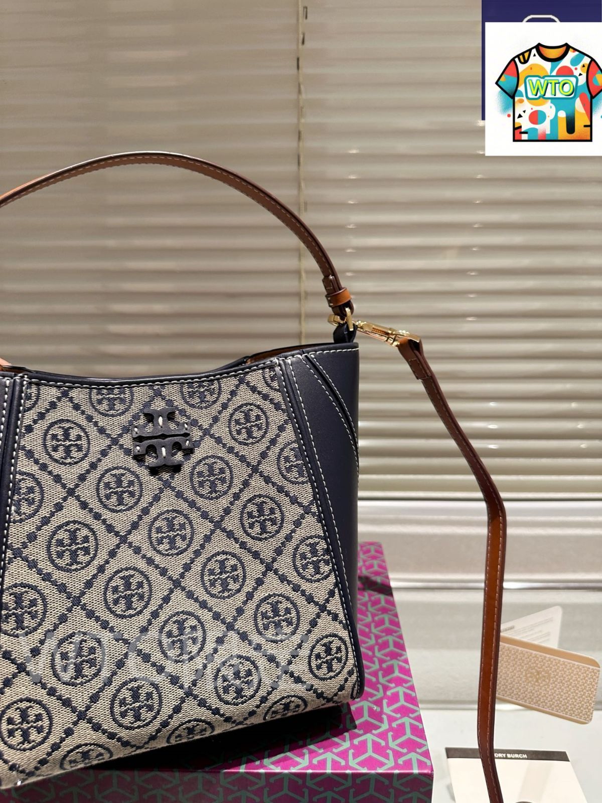  WTO通販 Tory Burch トリー バーチ バケットバッグ シリーズ 上質素材で耐磨耗性に優れ 百搭なデザイン-WTO輸入-SYO 86 ハンドバッグ バッグ