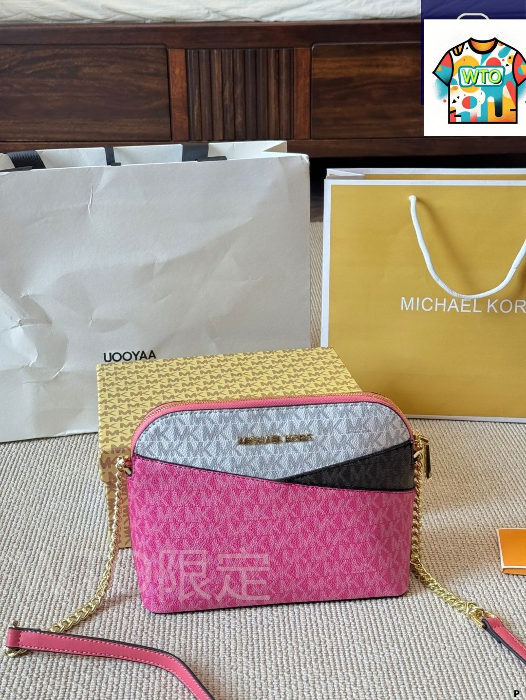 今日 MK エムケイ ジェットセットトラベル シリーズ クラシックデザインで十字 レザーを使用 長い肩 付き