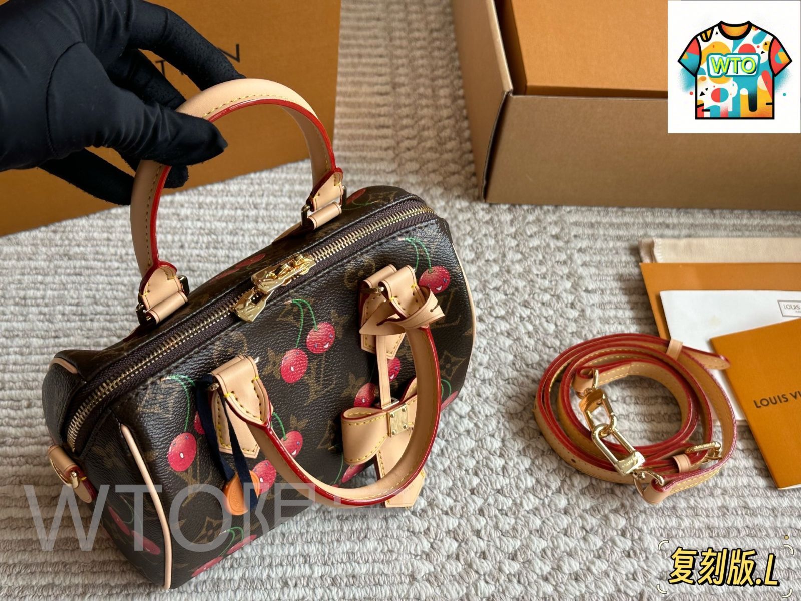 調整 な帆布刺繍ストラップ