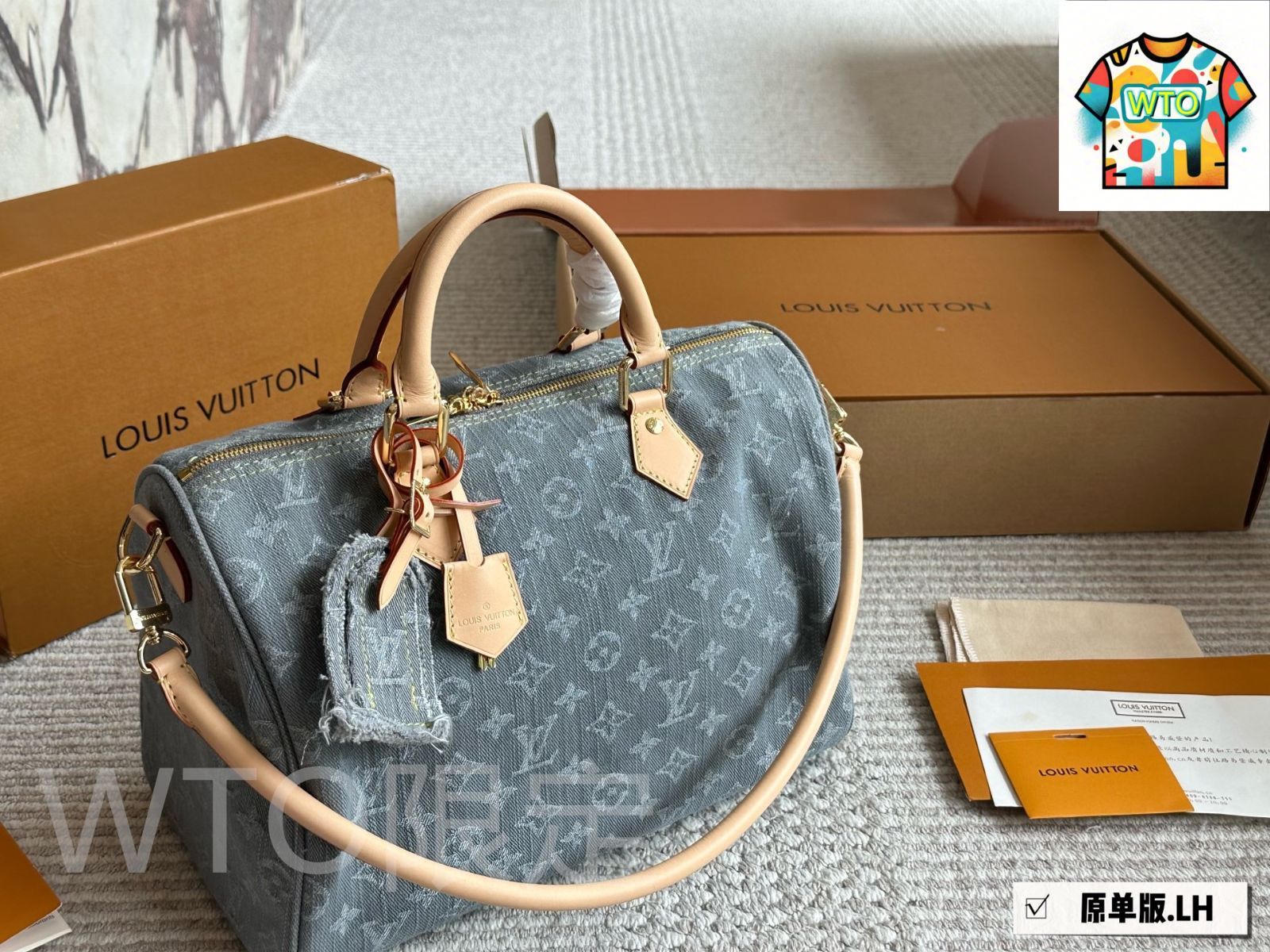 WTO通販 LV ルイ ヴィトン スピーディー 新デザインストラップが魅力的-WTO輸入-RKW63