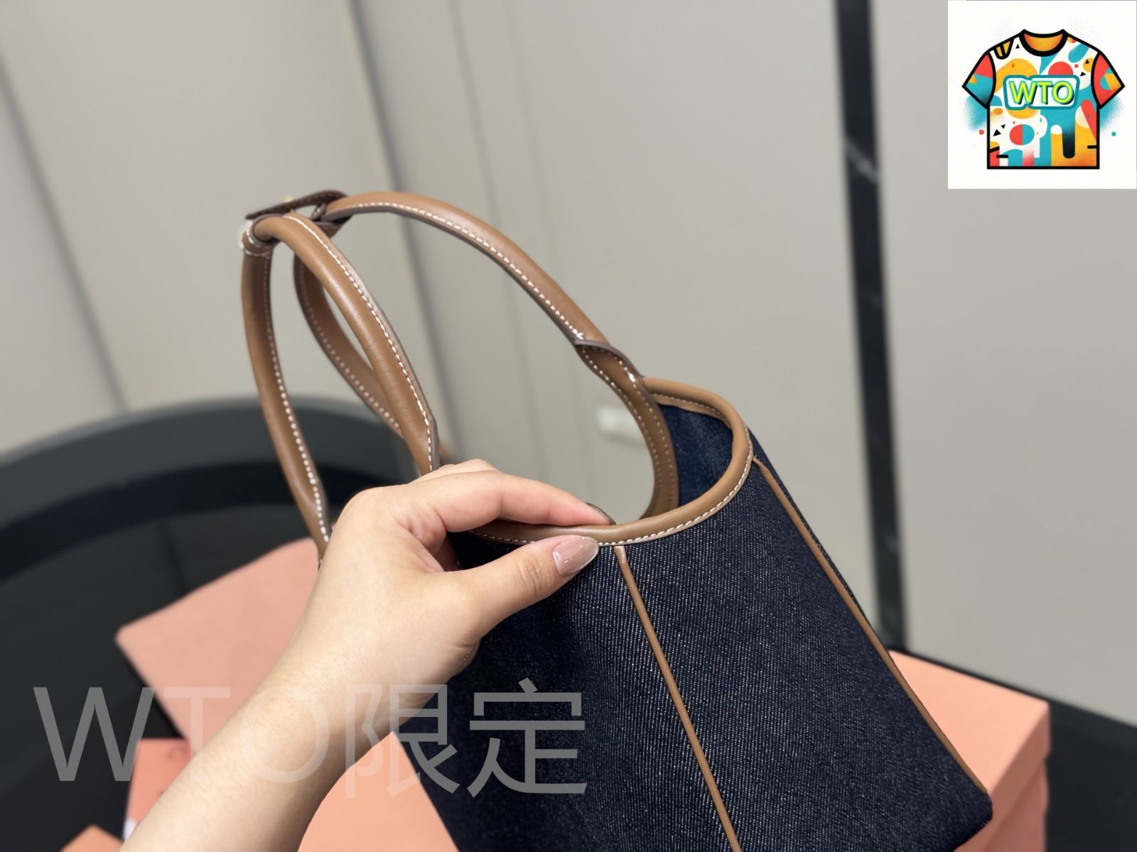 ミュウミュウ バケットバッグ