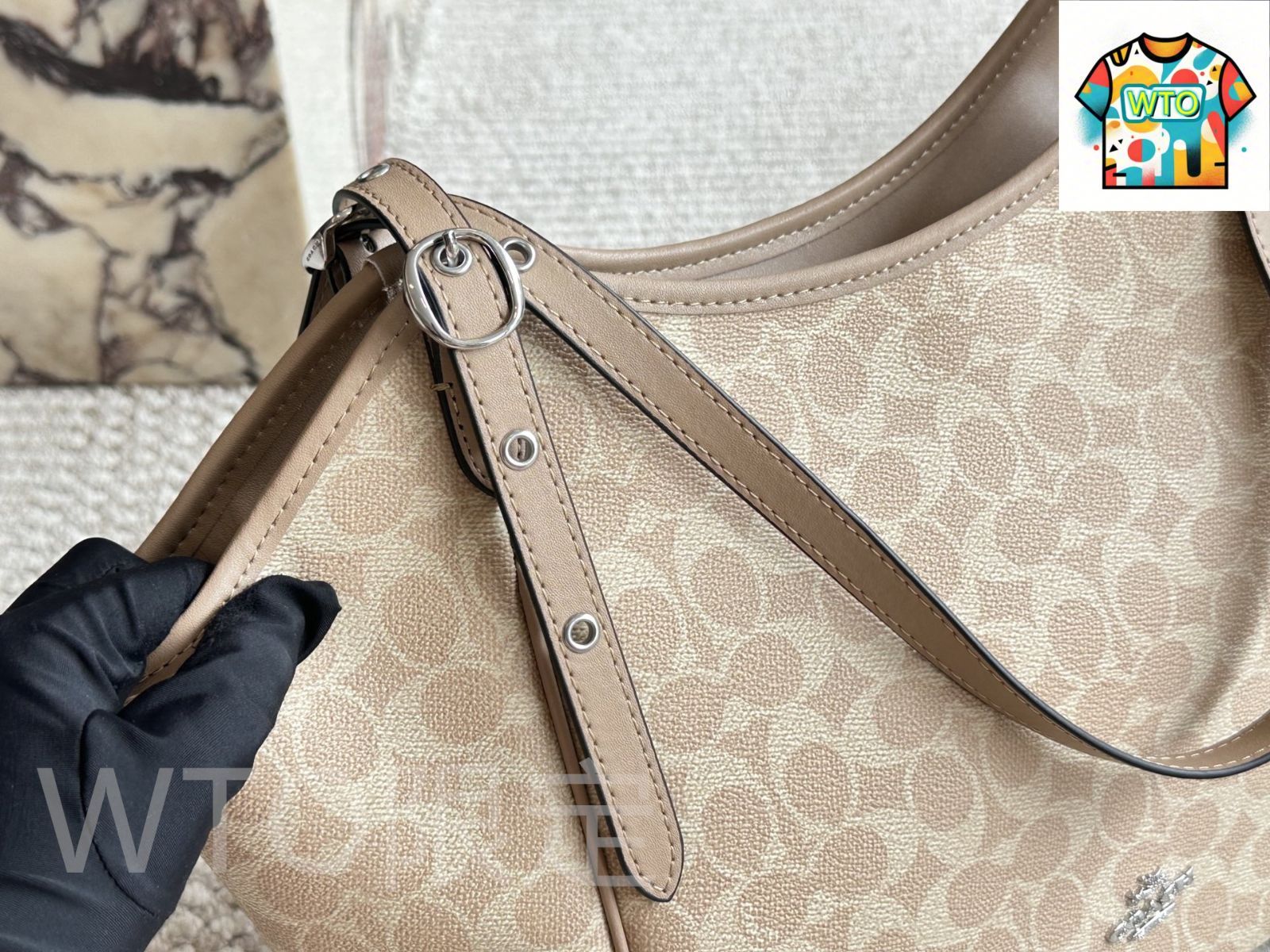 WTO通販 Coach コーチ クラシックロゴ トートバッグ 四季を通じて使いやすいデザイン-WTO輸入-PNE 29