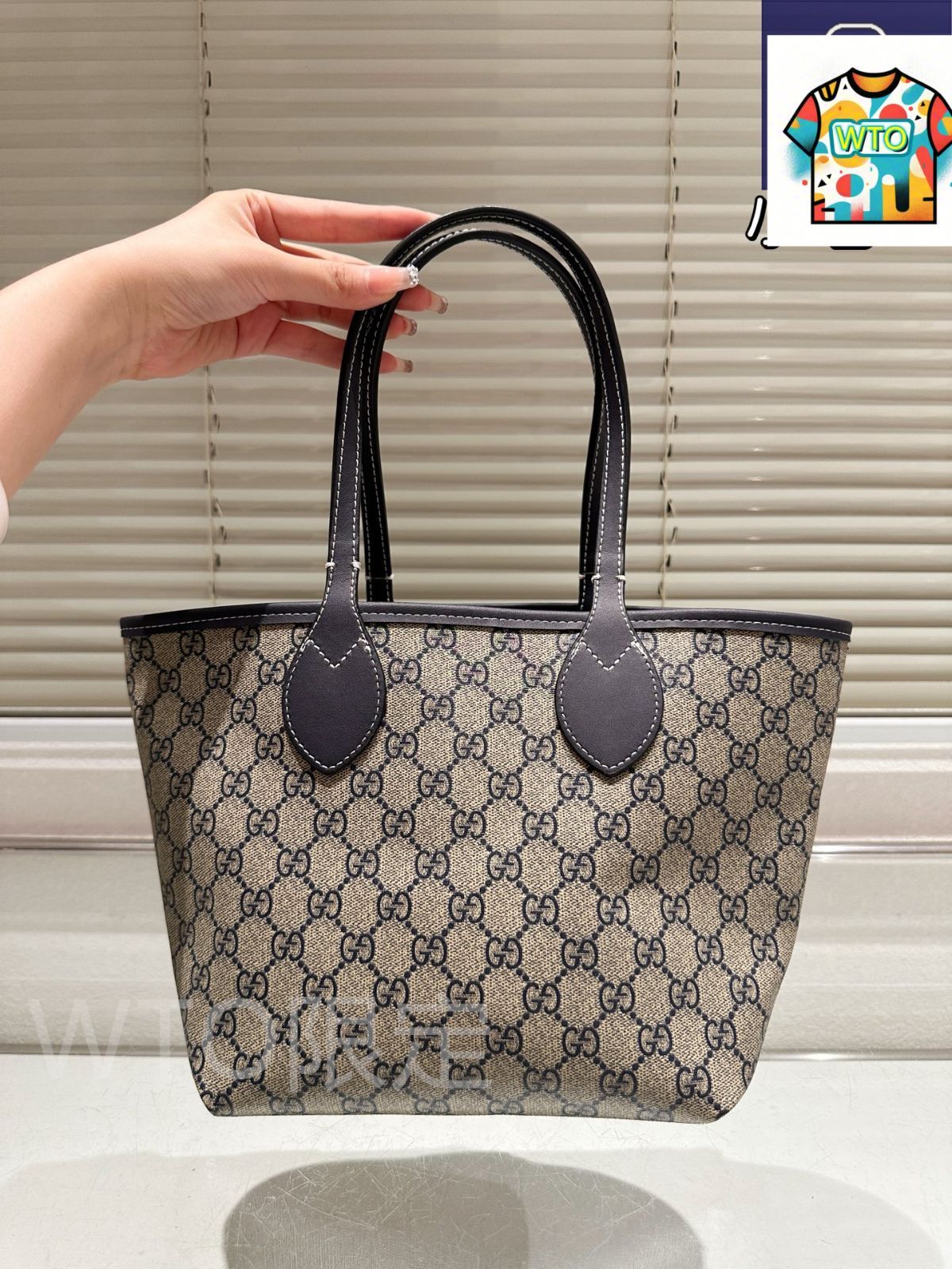 グッチ ニ面性トートバッグ