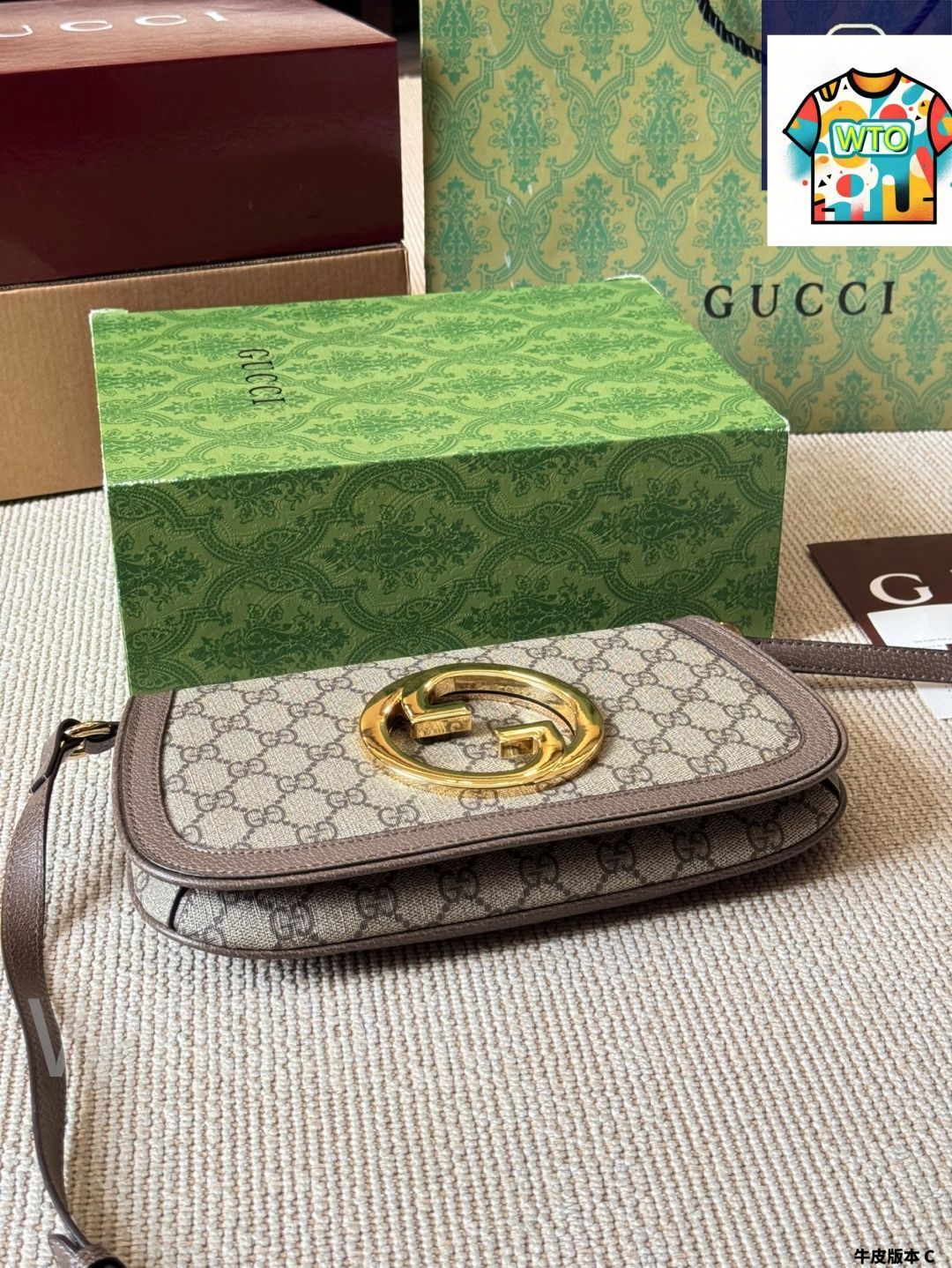  今日 Gucci グッチ ブロンディ シリーズ 復古とモダンを融合し 精緻な双Gロゴで 感を添える ハンドバッグ バッグ